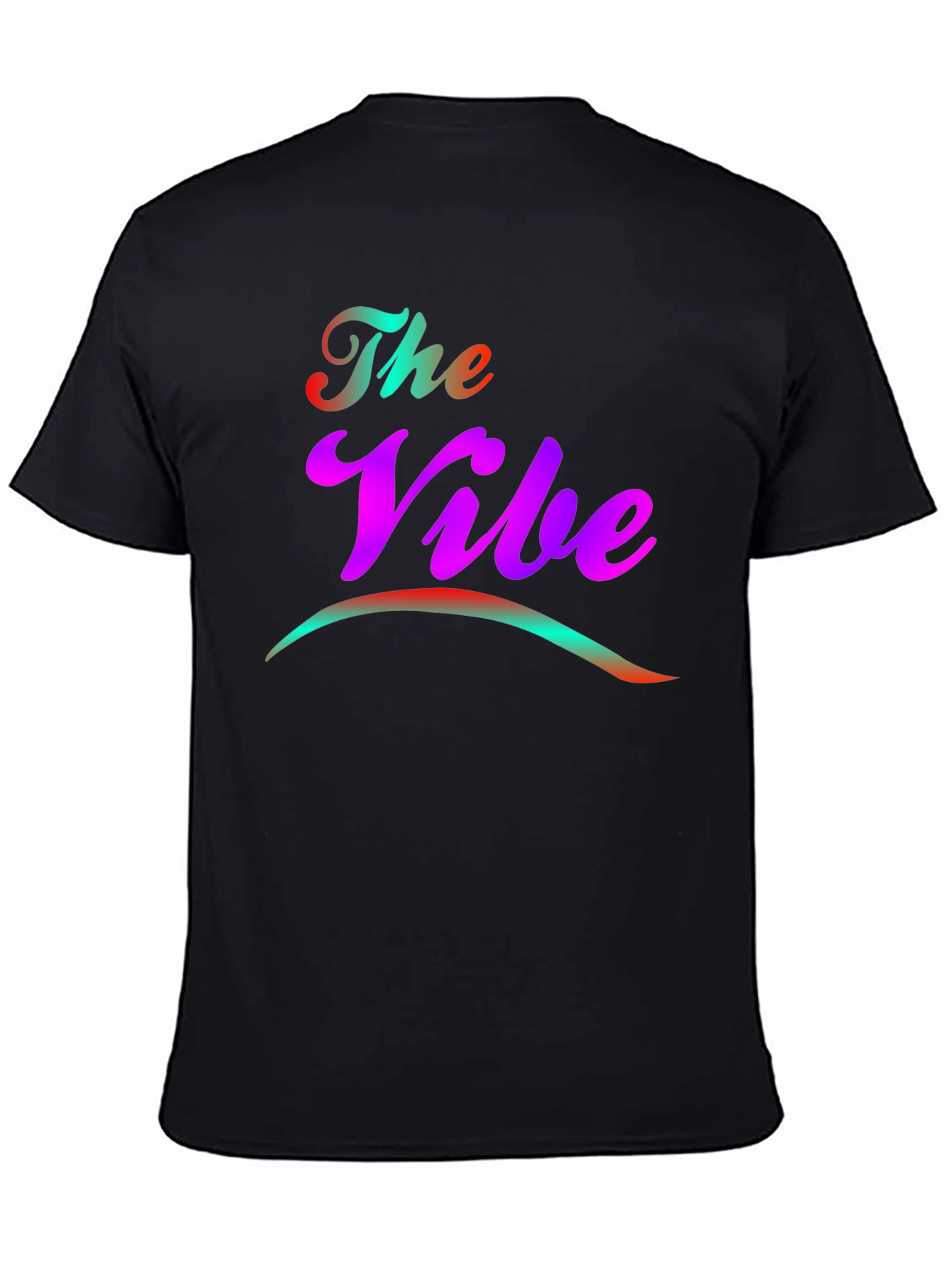 The Vibe T-Shirt - Funky Gradient Design