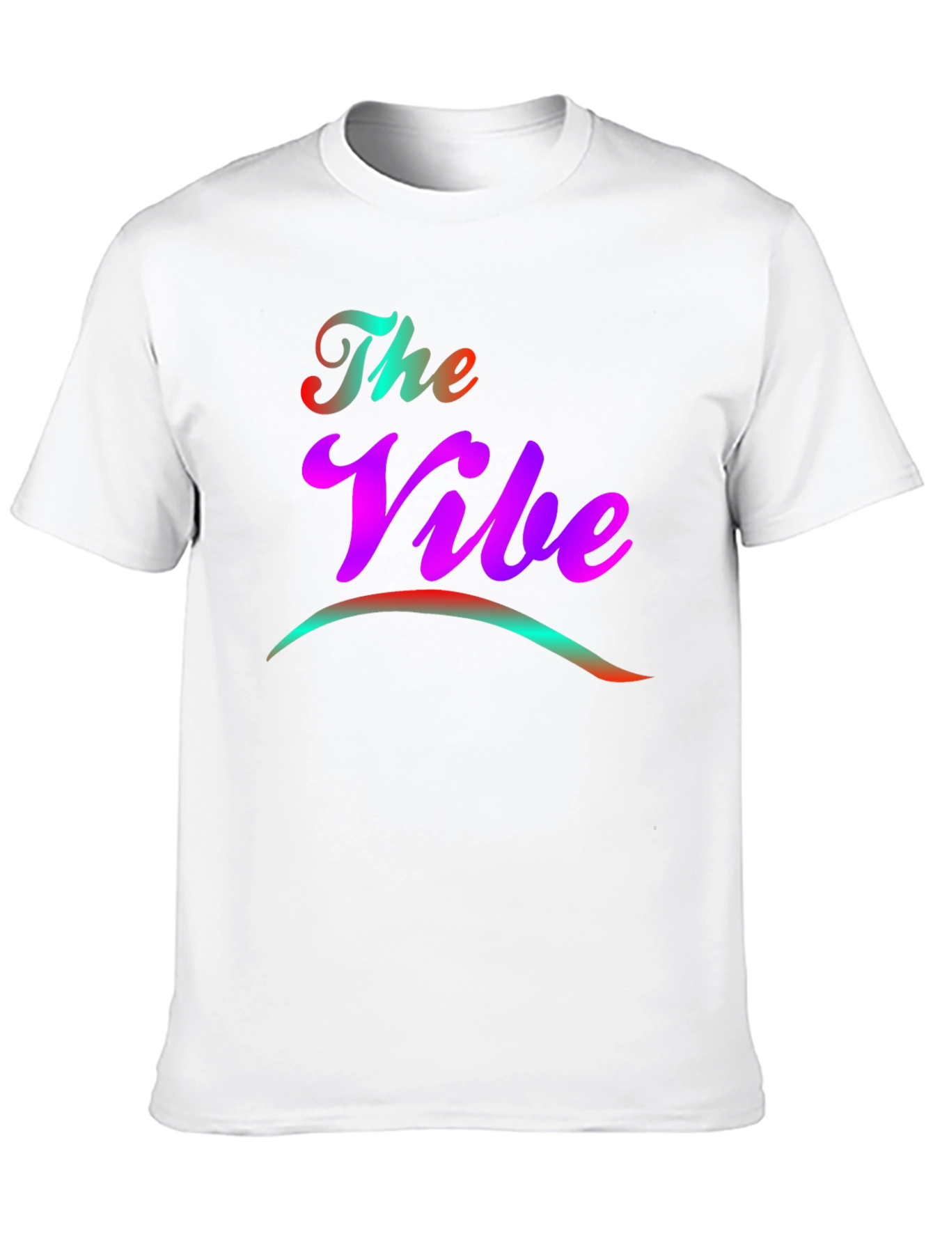 The Vibe T-Shirt - Funky Gradient Design