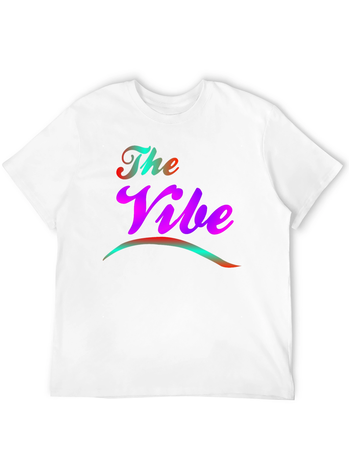 The Vibe T-Shirt - Funky Gradient Design