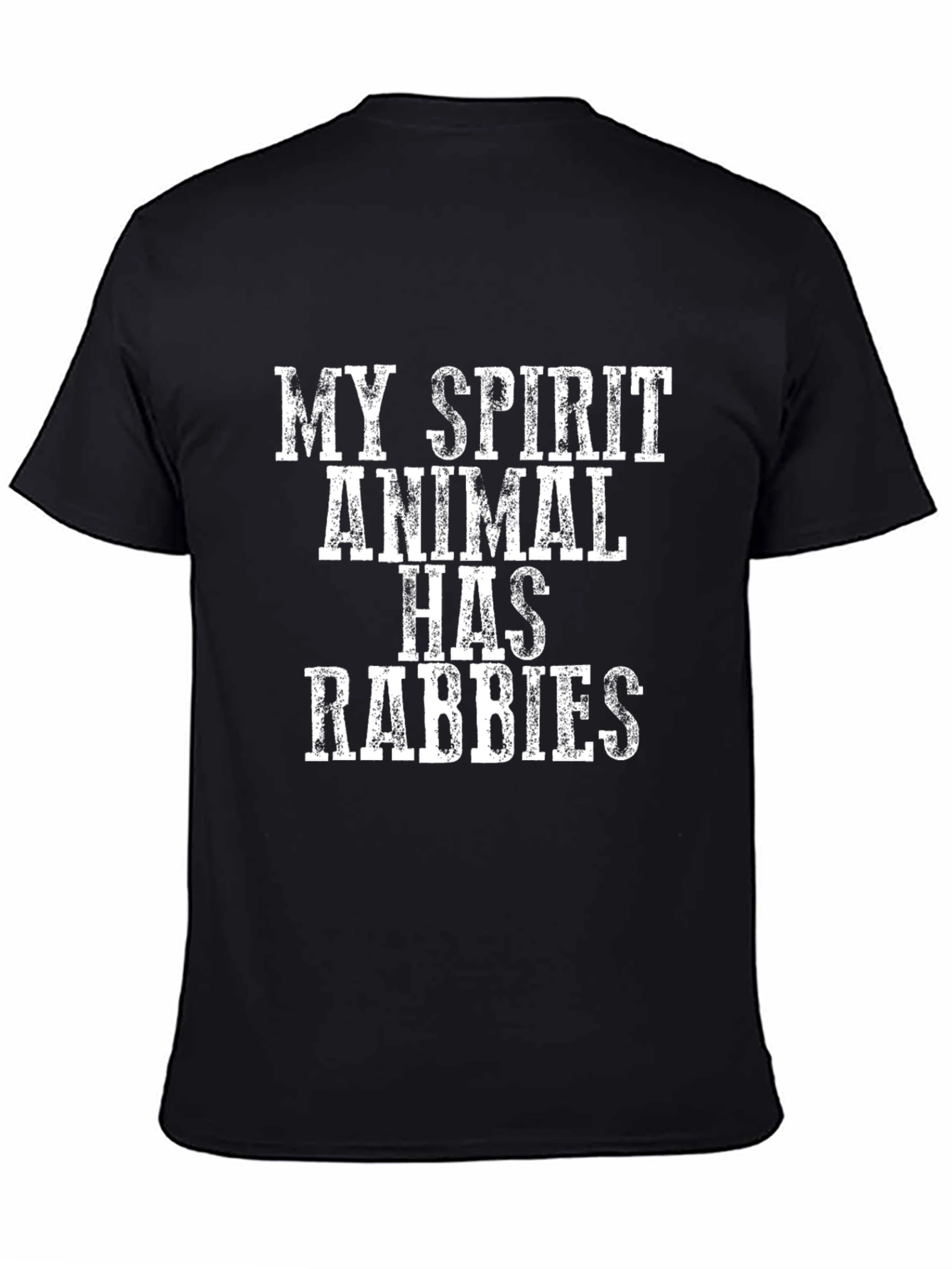 My Spirit Animal Has Rabies Graphic Tee