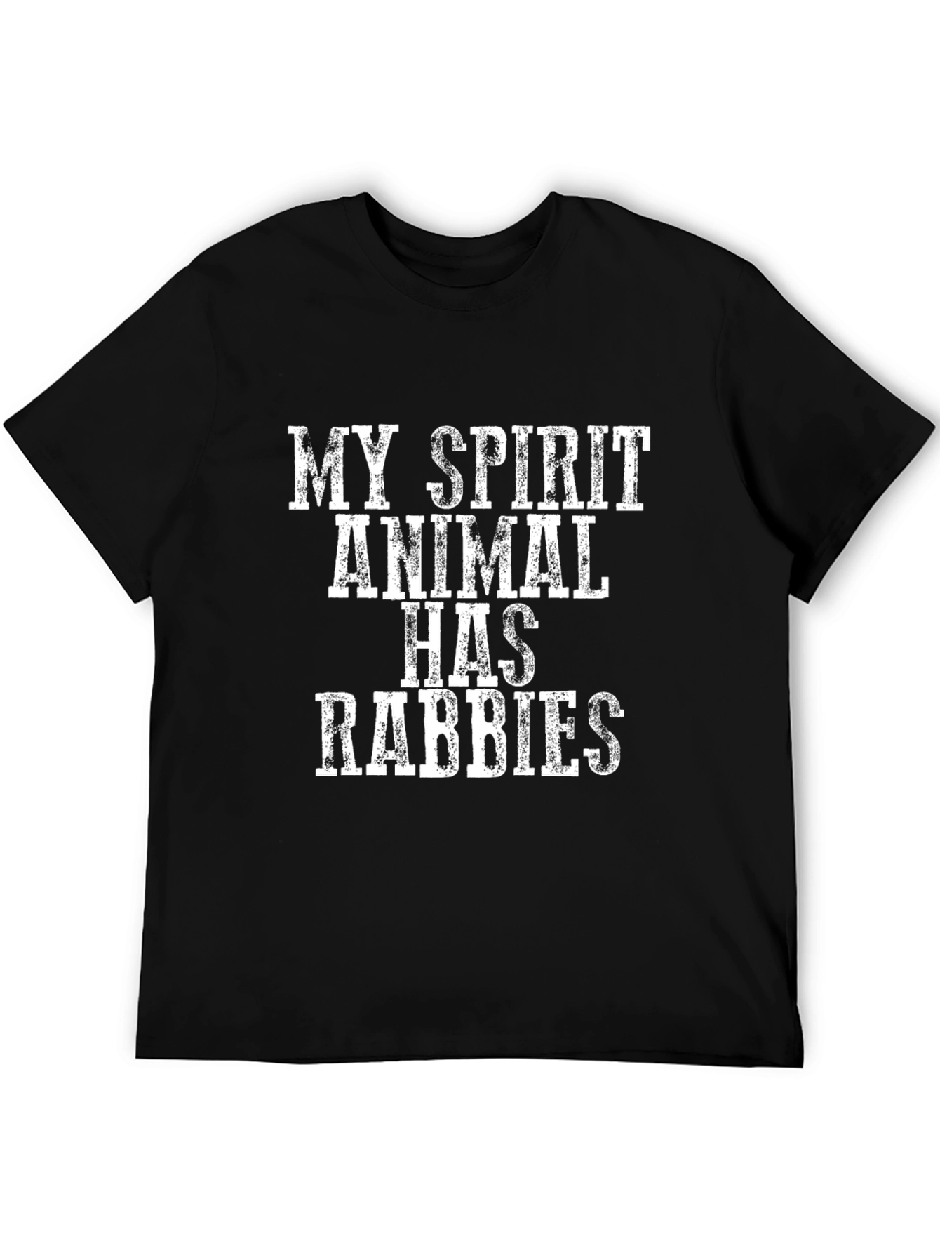 My Spirit Animal Has Rabies Graphic Tee