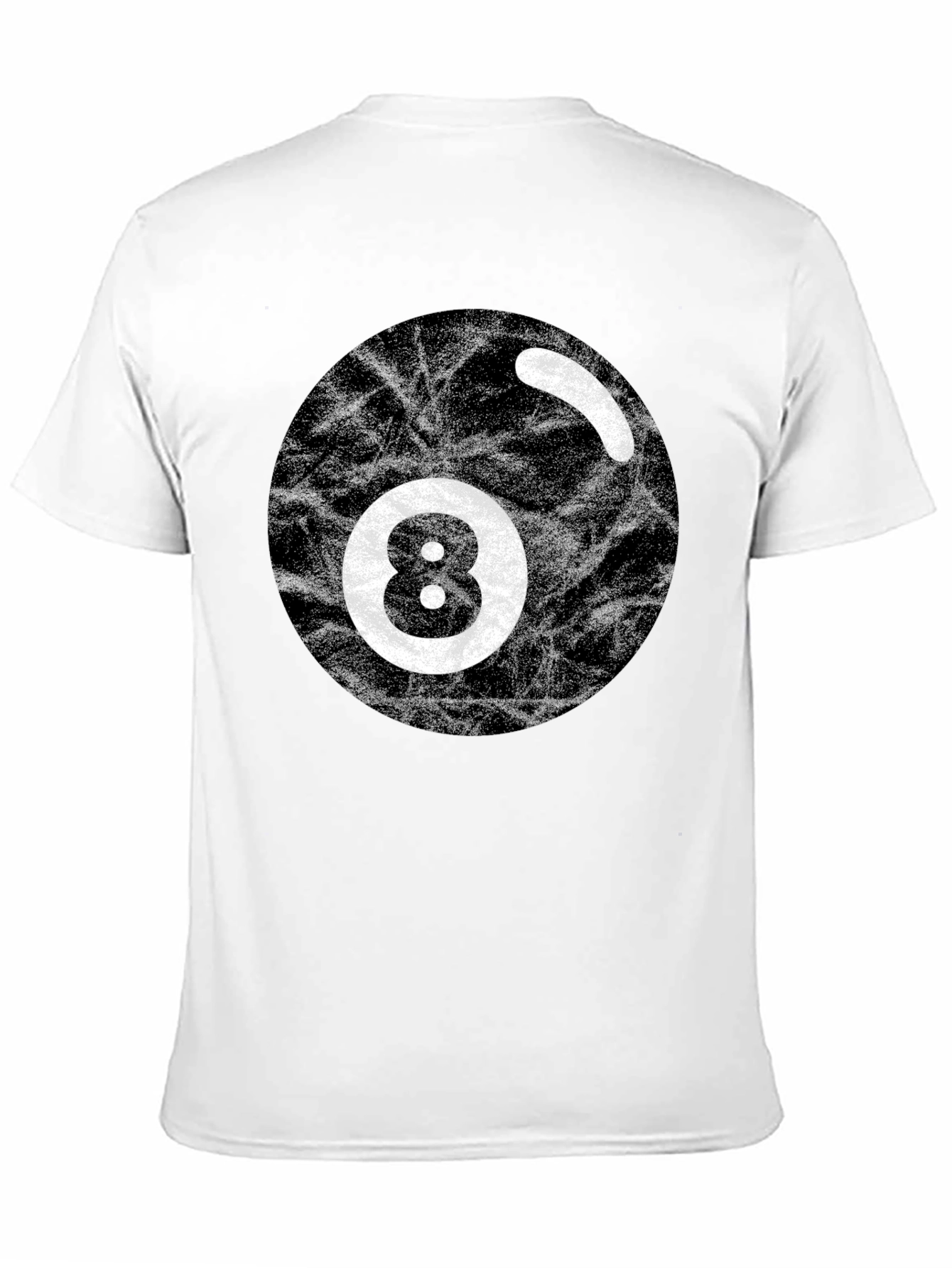 8 Ball Graphic Tee - Retro Style
