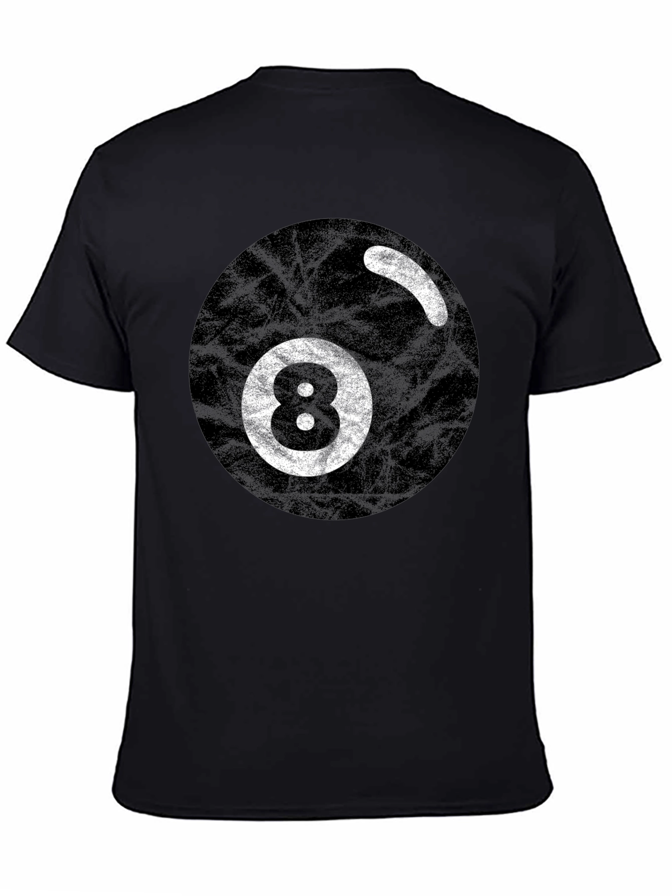 8 Ball Graphic Tee - Retro Style