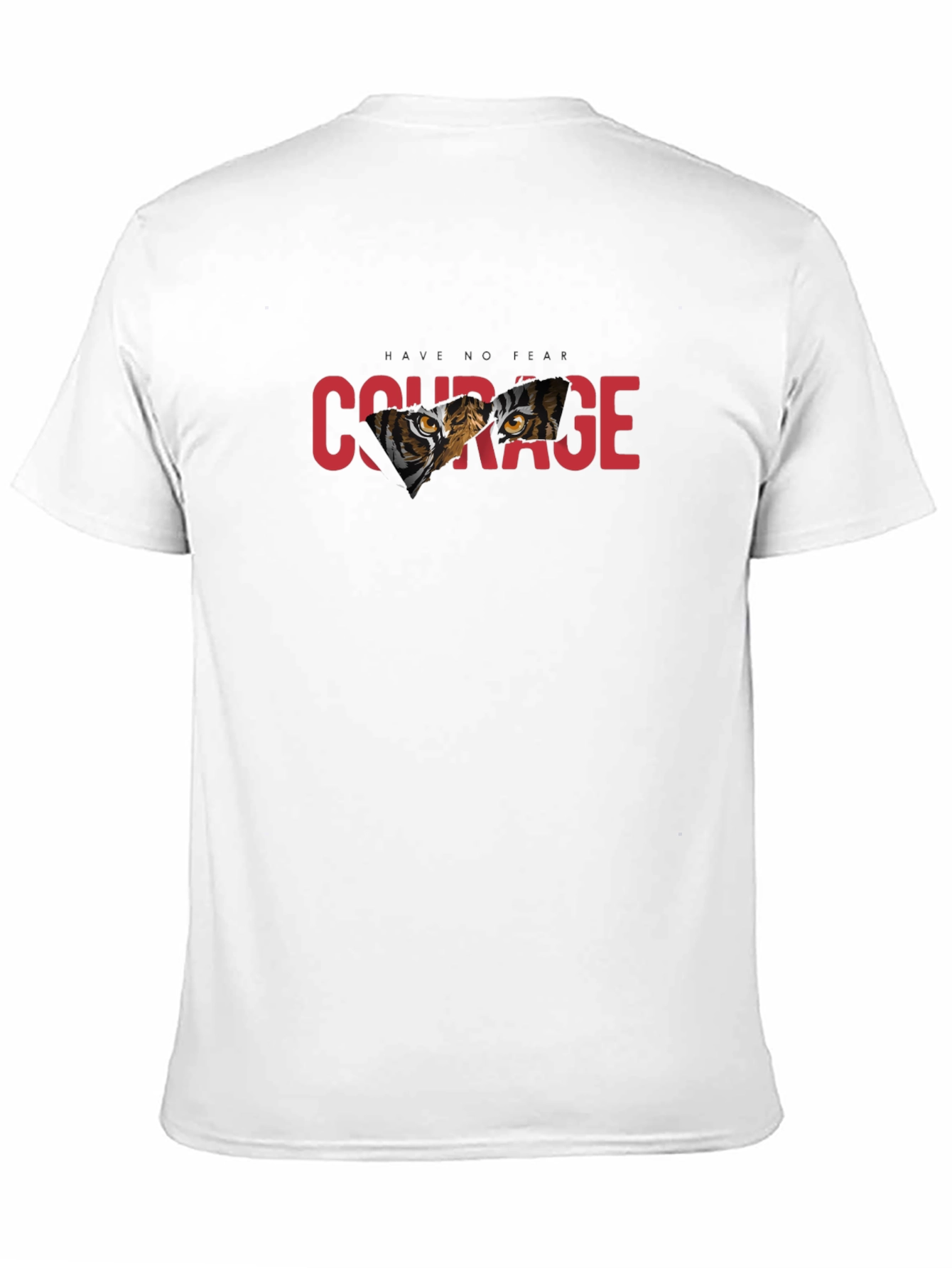 Courage Tiger Graphic Tee - Fearless Style