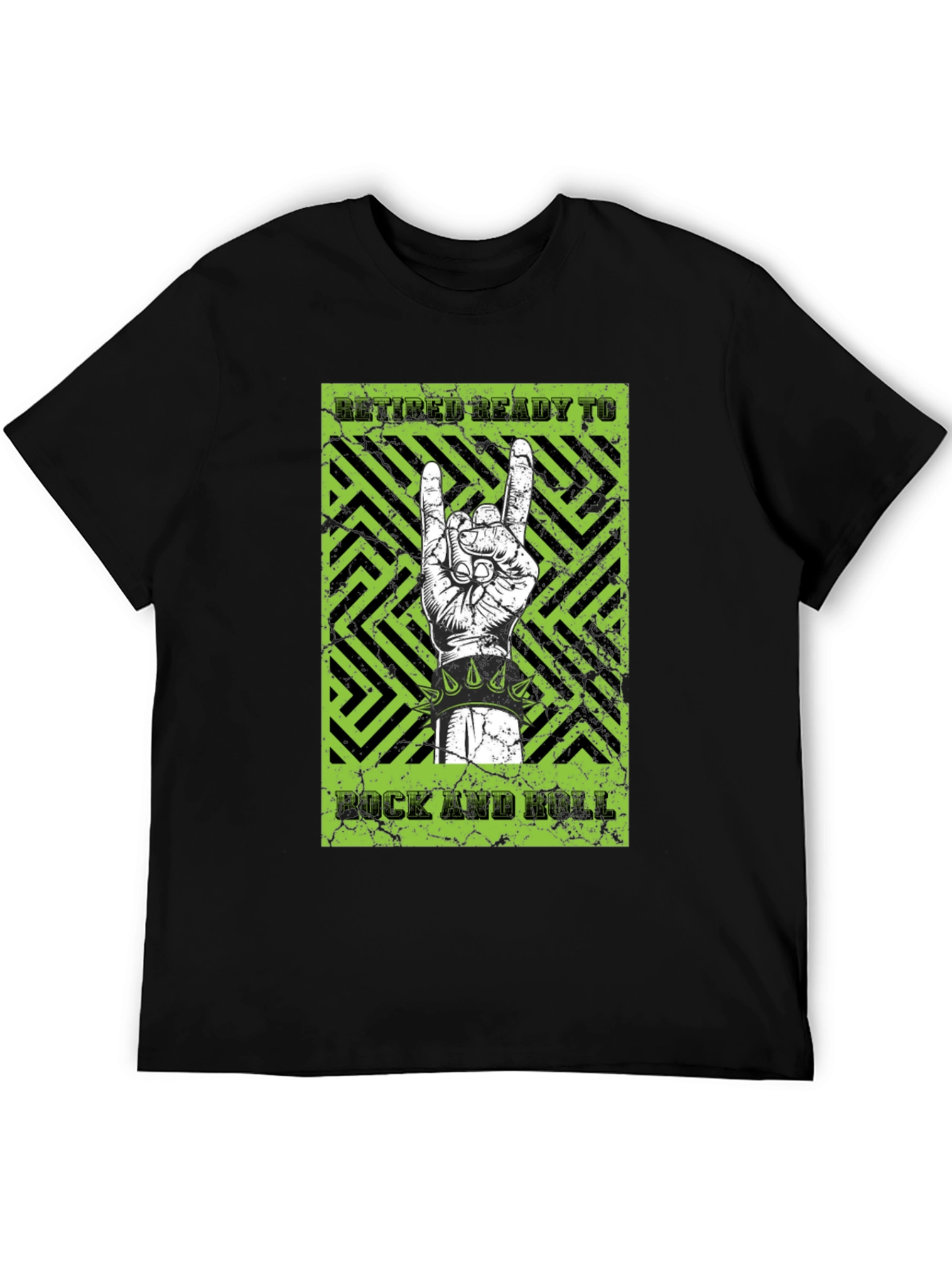 Retired Ready to Rock & Roll Graphic T-Shirt