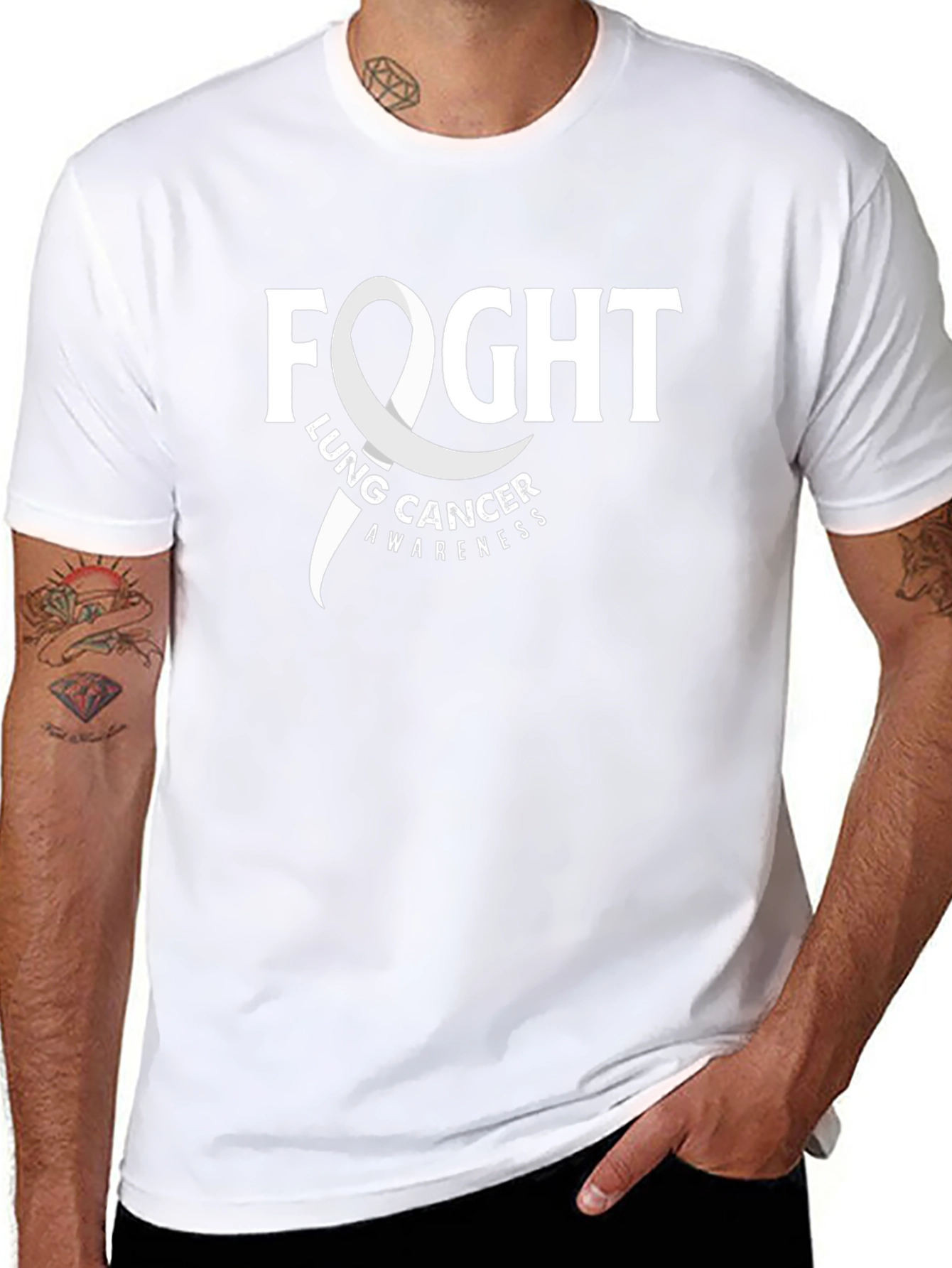 Fight Lung Cancer Awareness T-Shirt