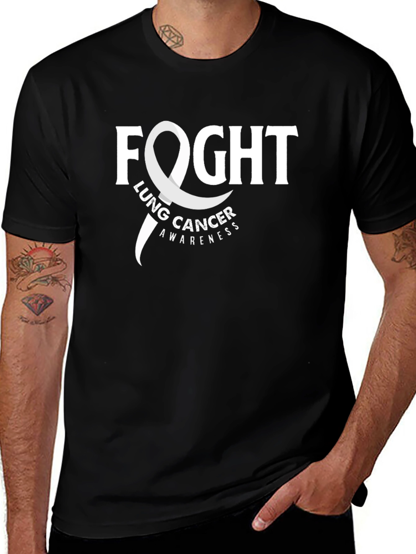 Fight Lung Cancer Awareness T-Shirt