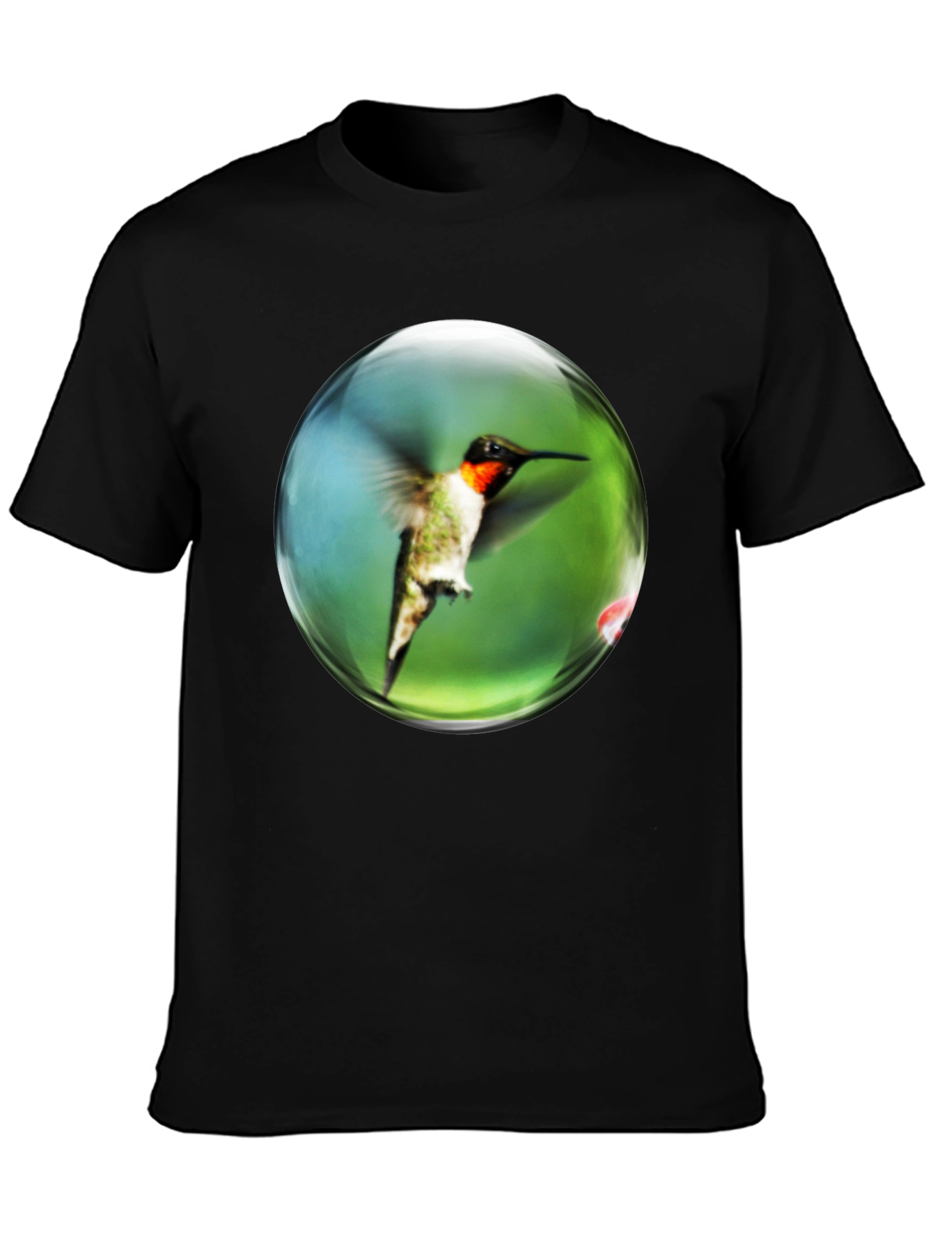 Hummingbird Sphere Graphic T-Shirt