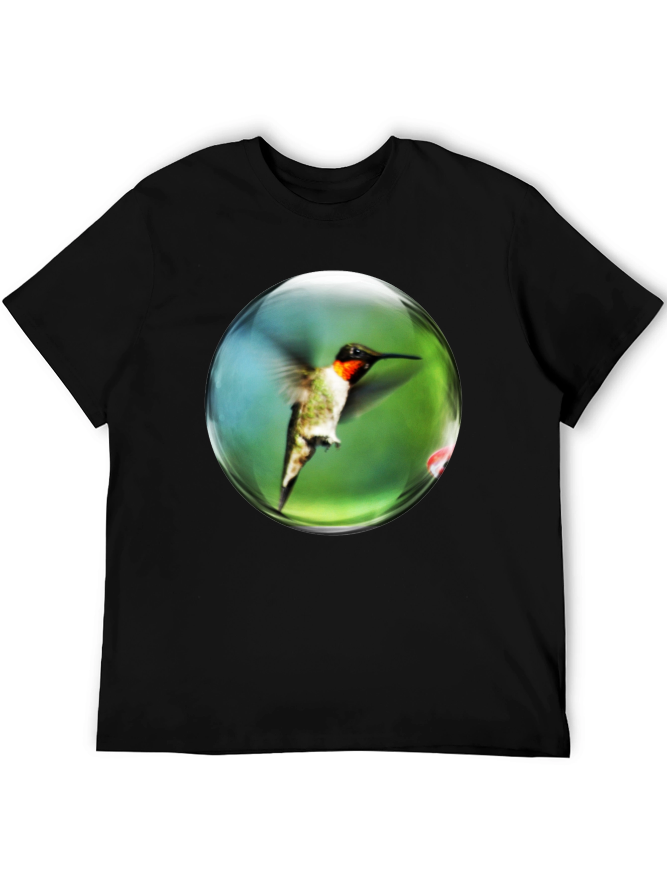 Hummingbird Sphere Graphic T-Shirt