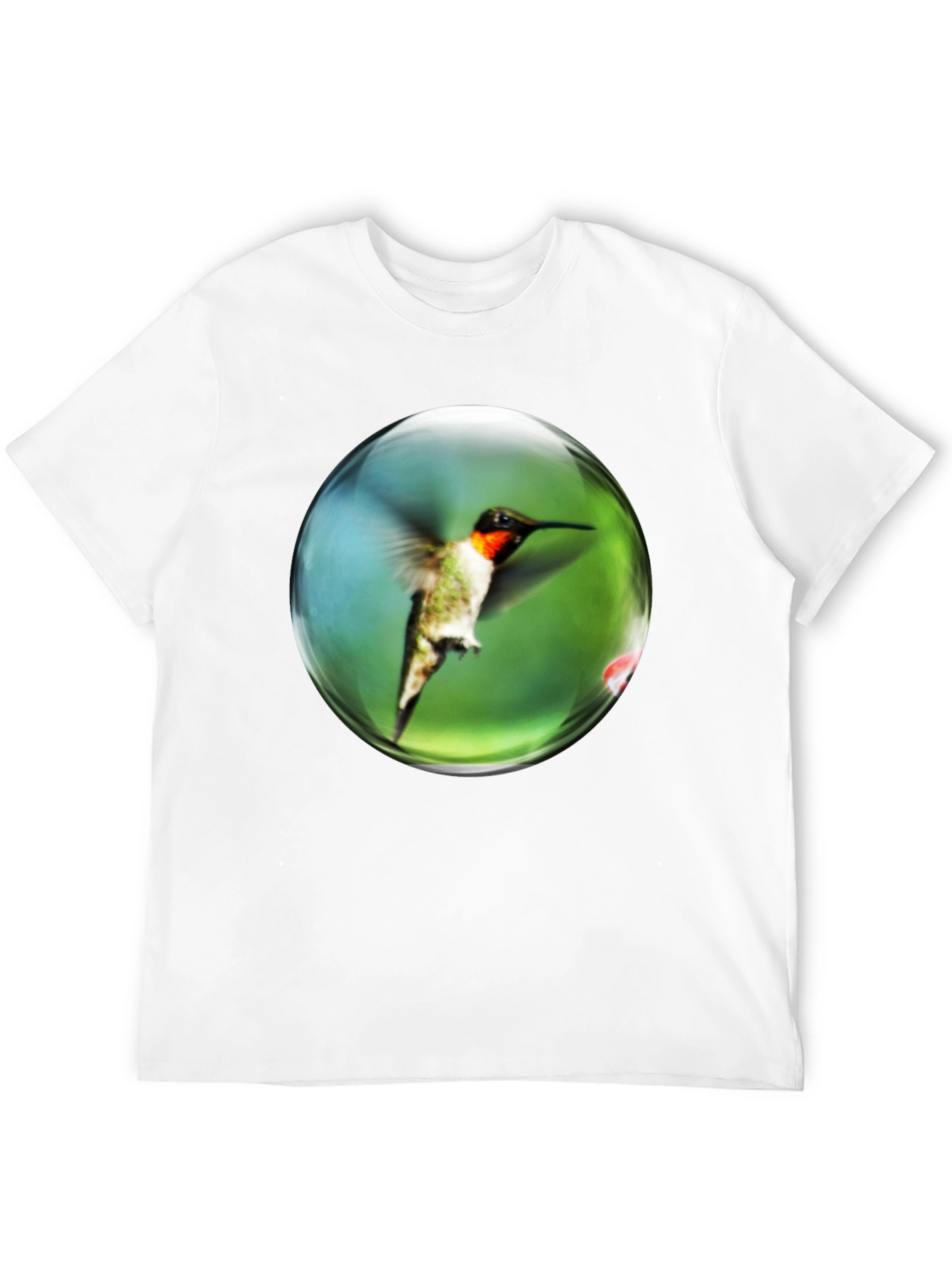 Hummingbird Sphere Graphic T-Shirt