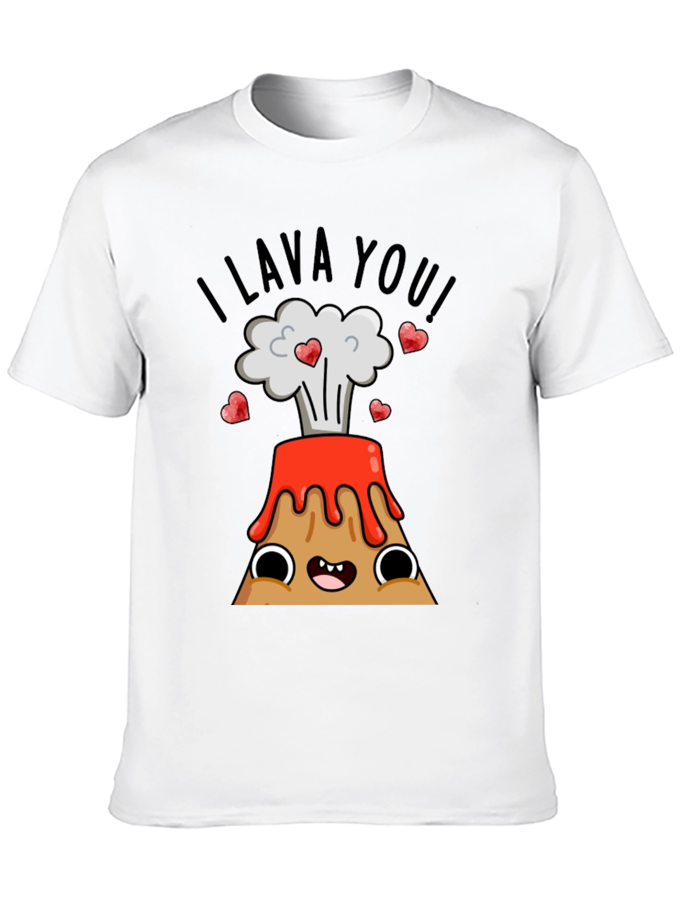 I Lava You! Valentines Day Graphic T-Shirt