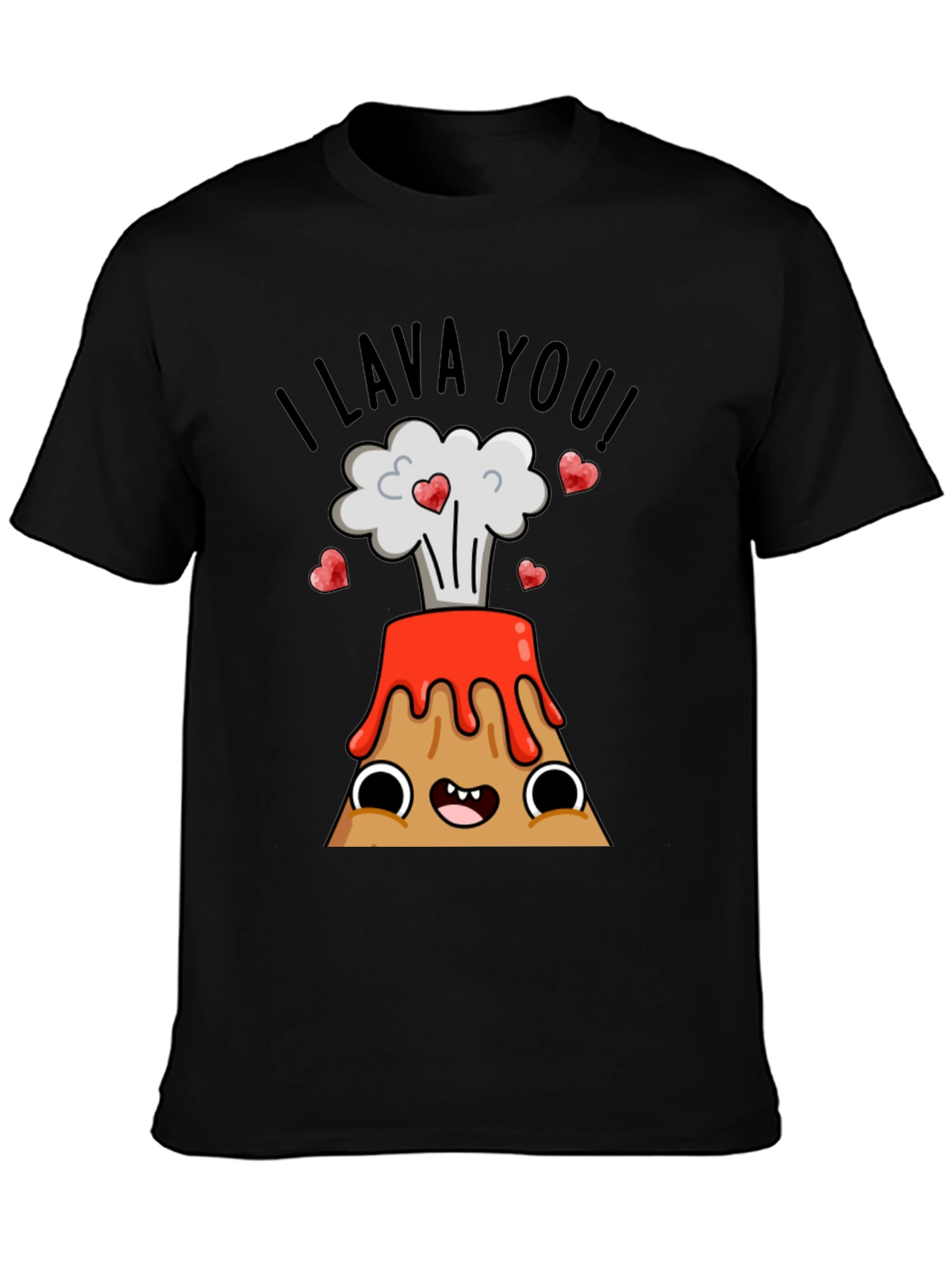 I Lava You! Valentines Day Graphic T-Shirt
