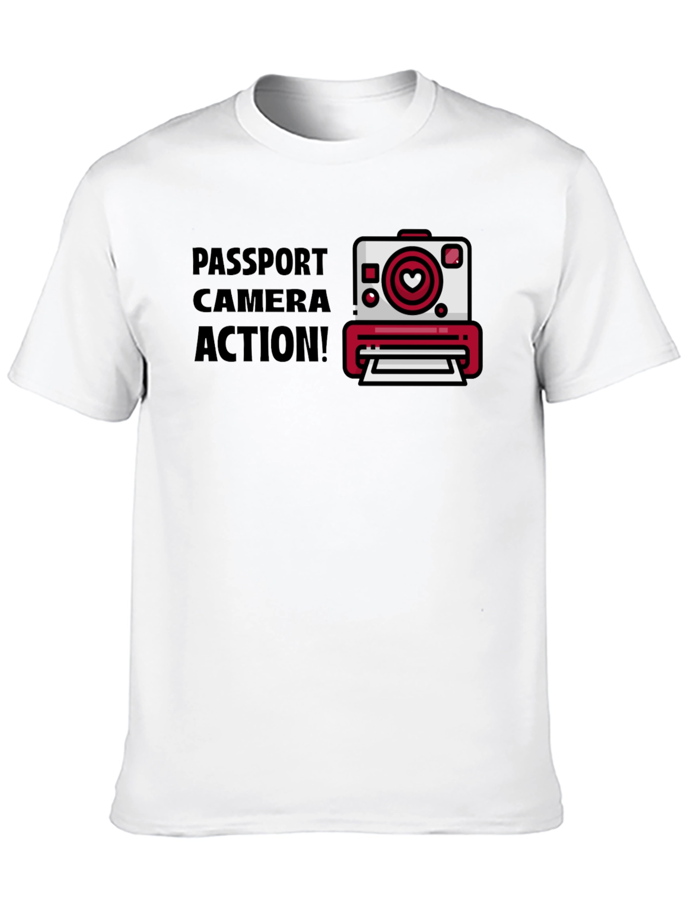 Passport Camera Action Graphic Tee