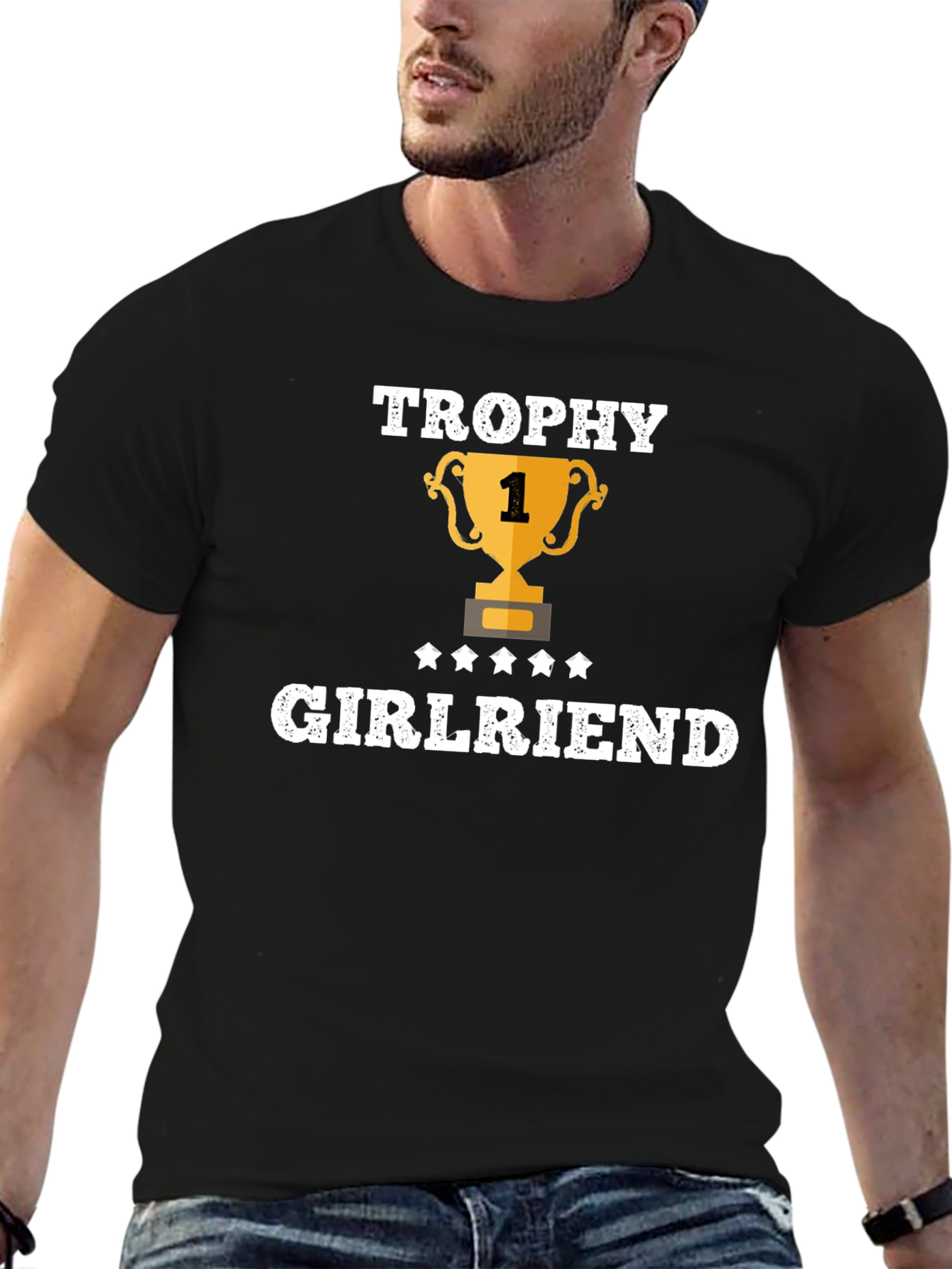 Trophy Girlfriend Graphic T-Shirt