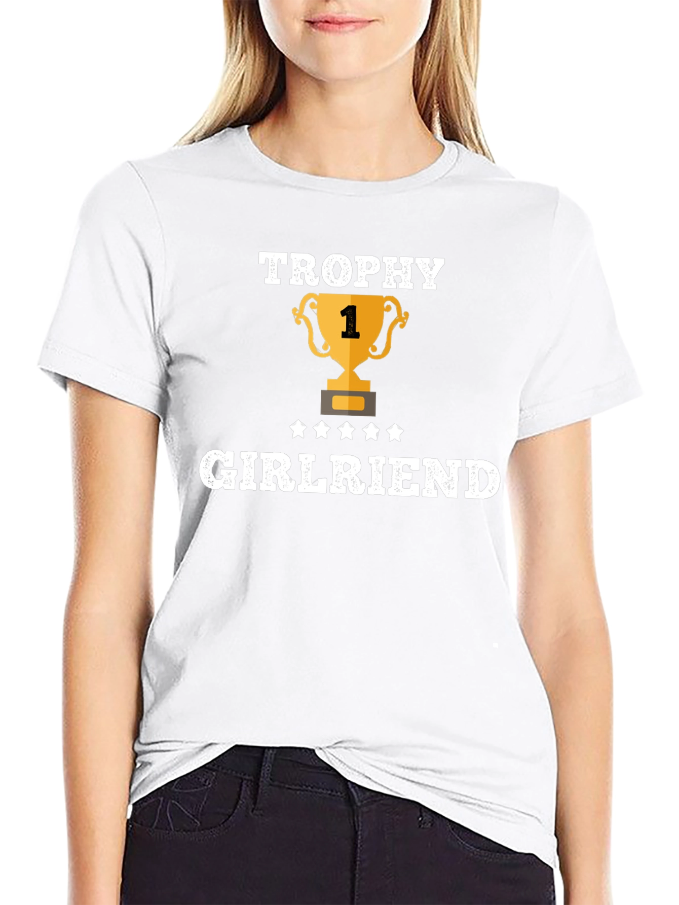 Trophy Girlfriend Graphic T-Shirt