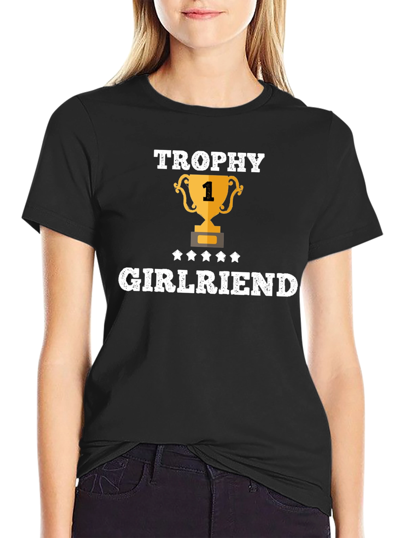 Trophy Girlfriend Graphic T-Shirt