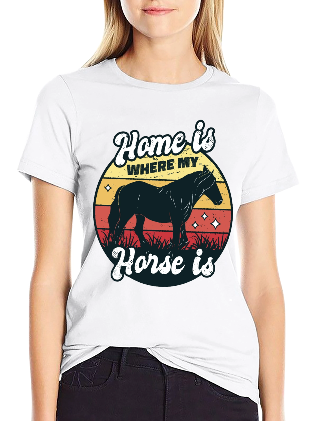 Home is Where My Horse is T-Shirt