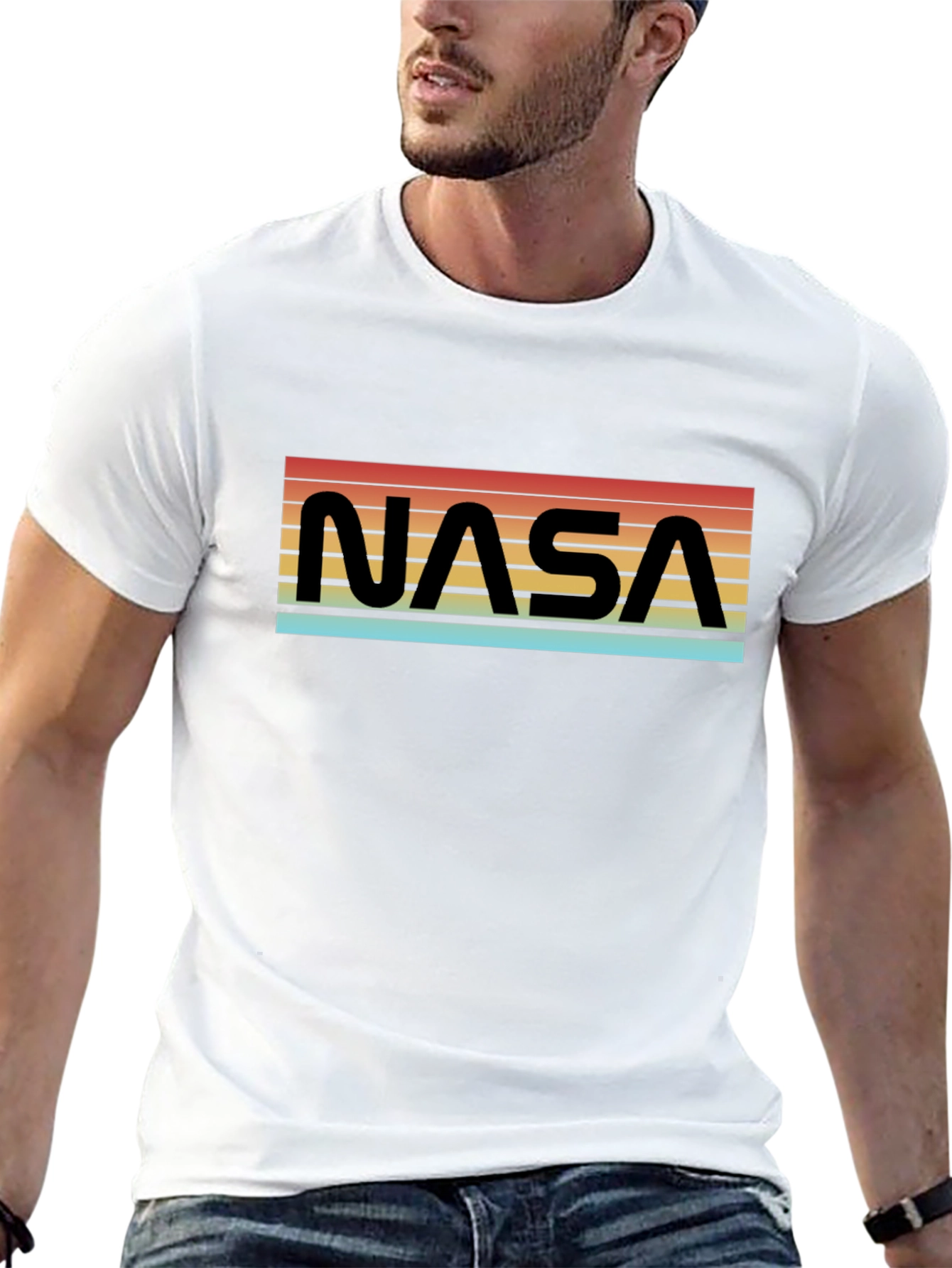 Retro NASA T-Shirt - Space Exploration Tee