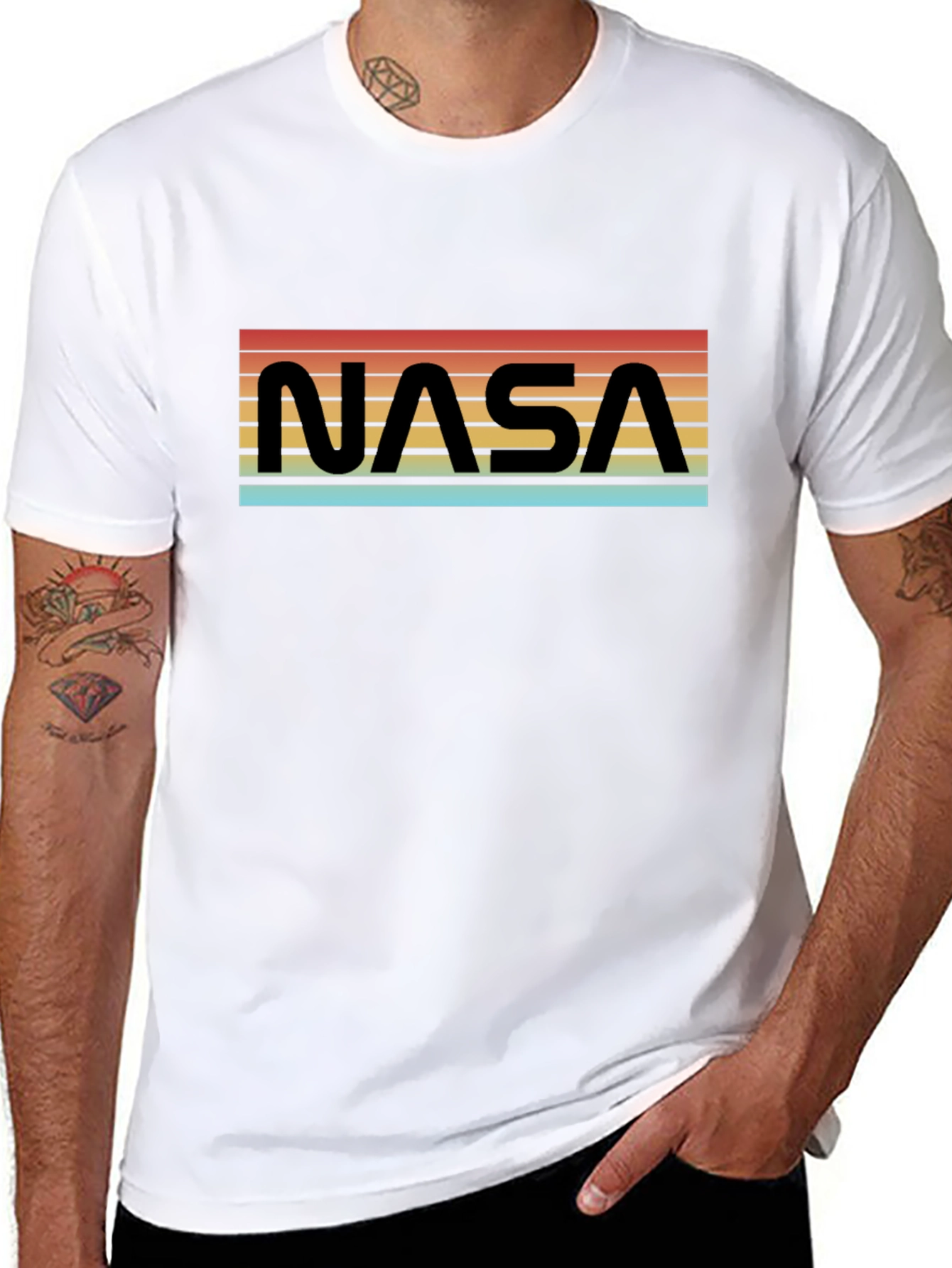 Retro NASA T-Shirt - Space Exploration Tee