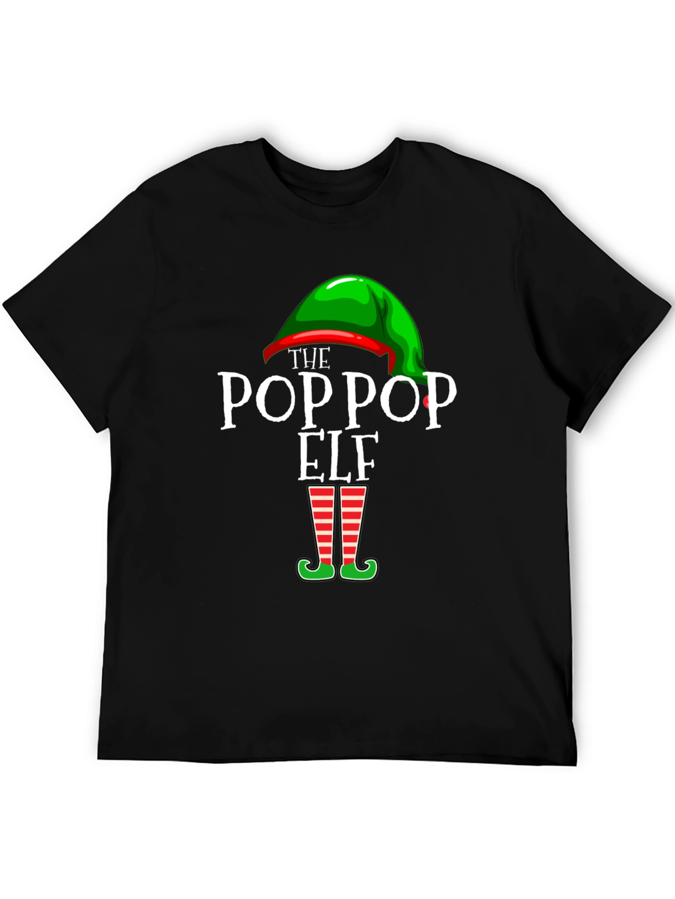 Pop Pop Elf Christmas T-Shirt