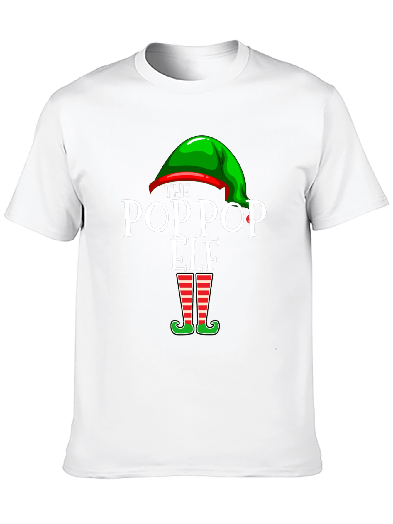 Pop Pop Elf Christmas T-Shirt