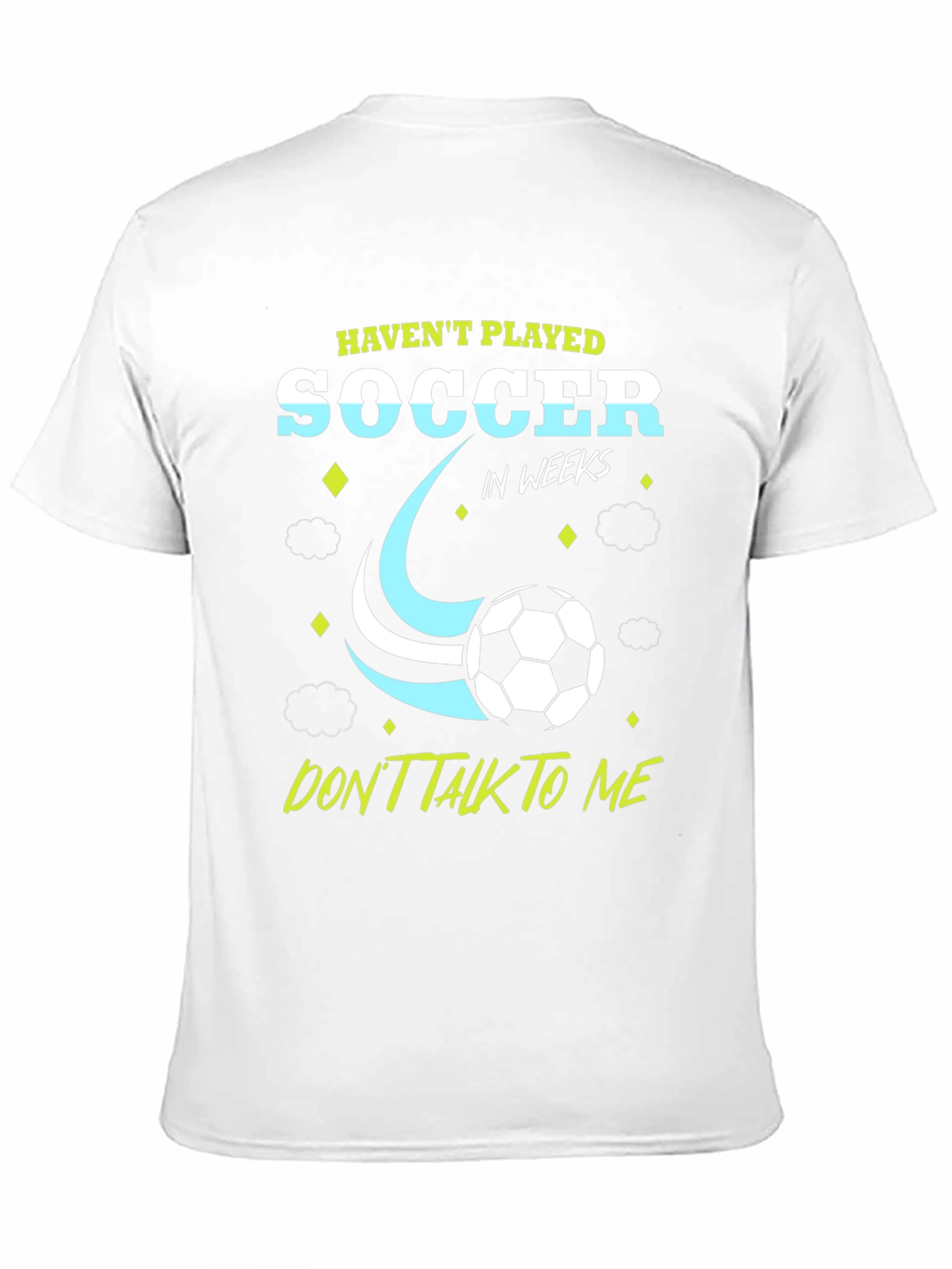 Funny Soccer Player Graphic T-Shirt