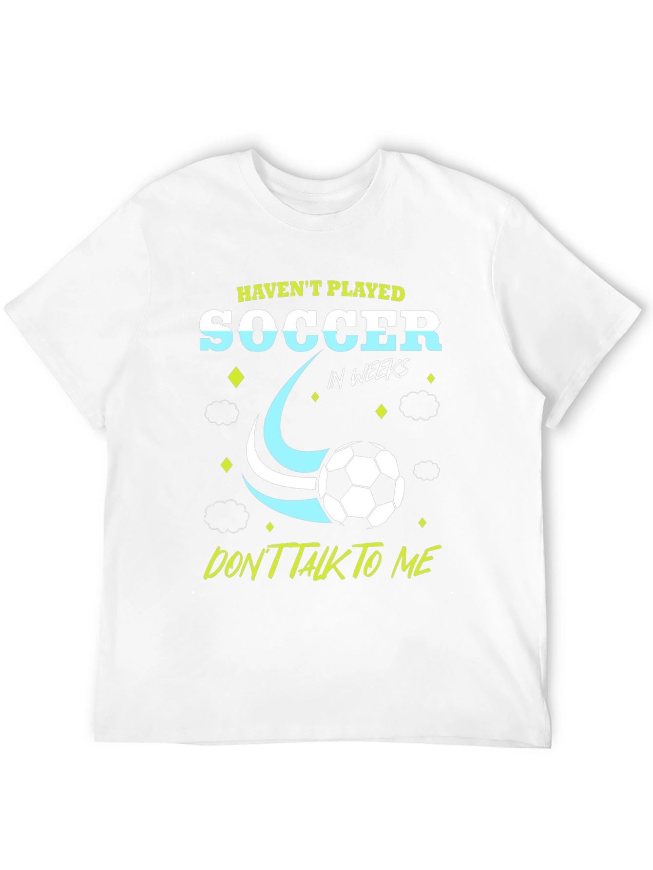 Funny Soccer Player Graphic T-Shirt