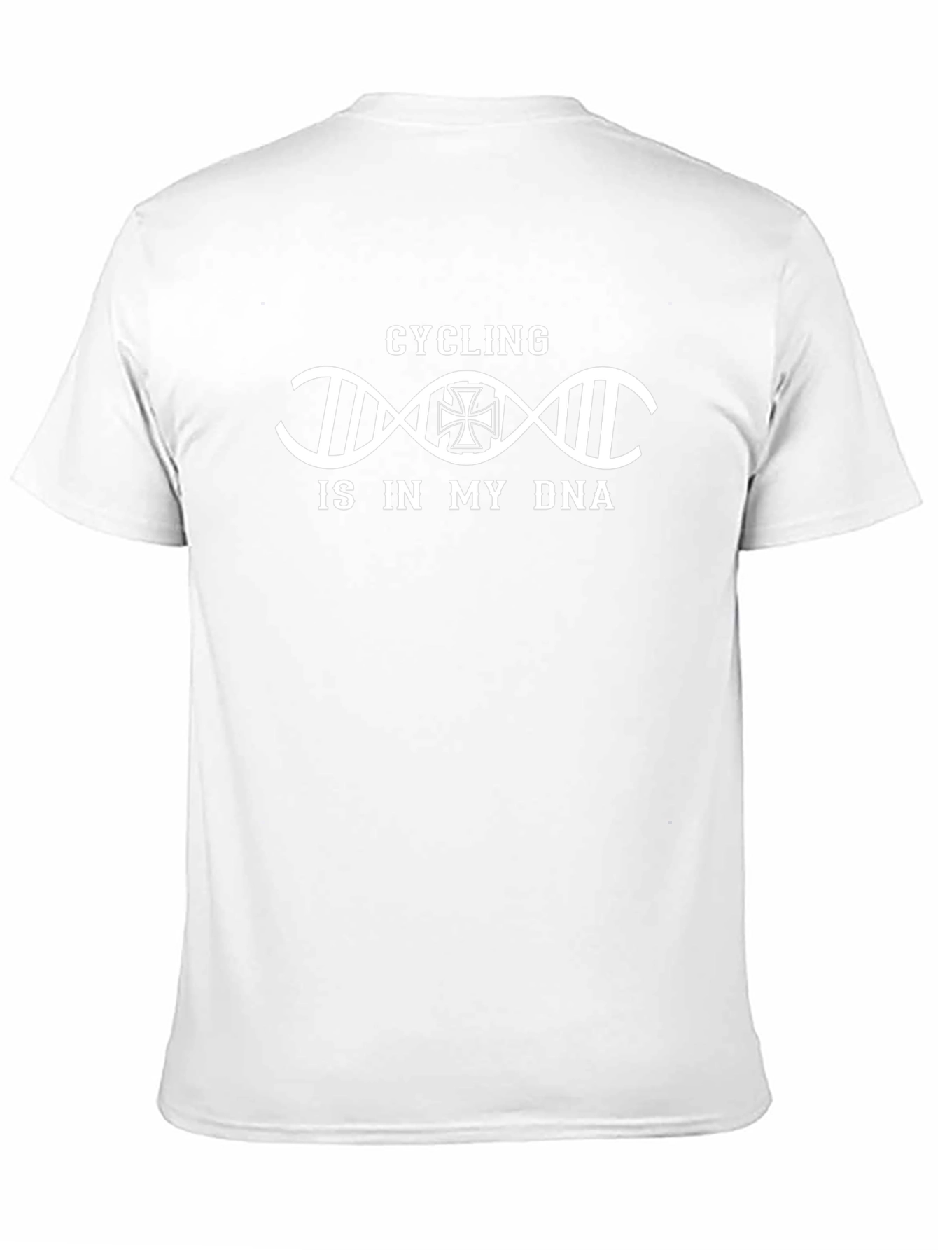 Cycling DNA T-Shirt - Black Graphic Tee