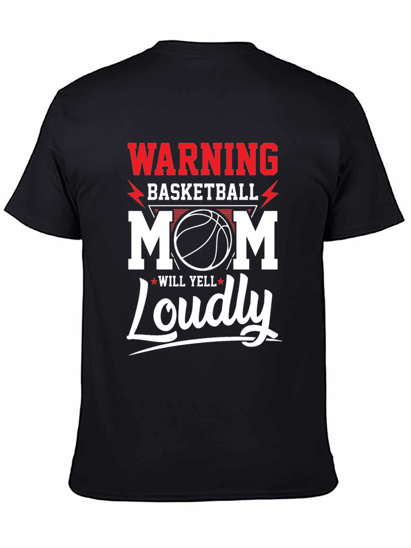 Warning Basketball Mom T-Shirt