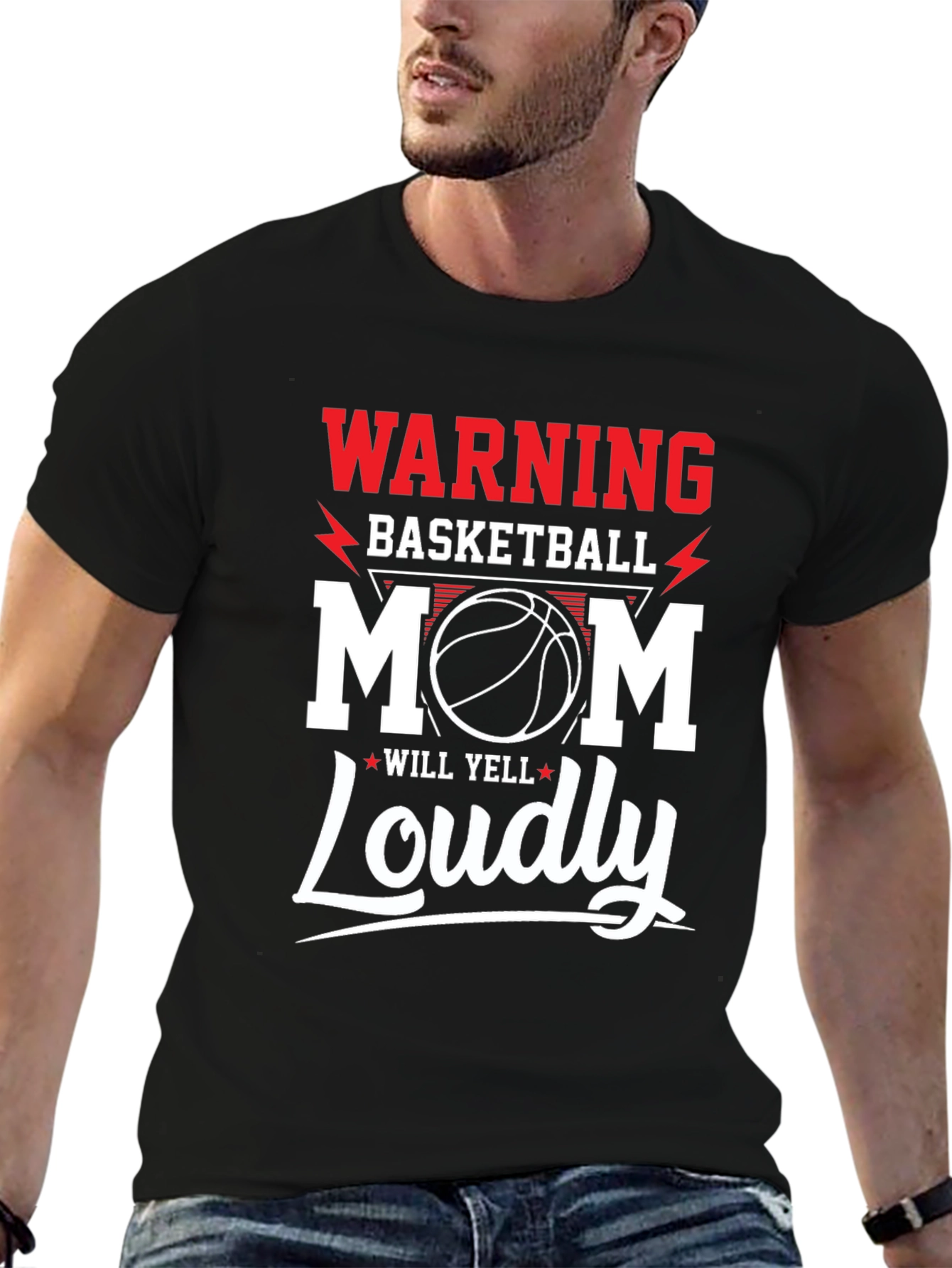 Warning Basketball Mom T-Shirt