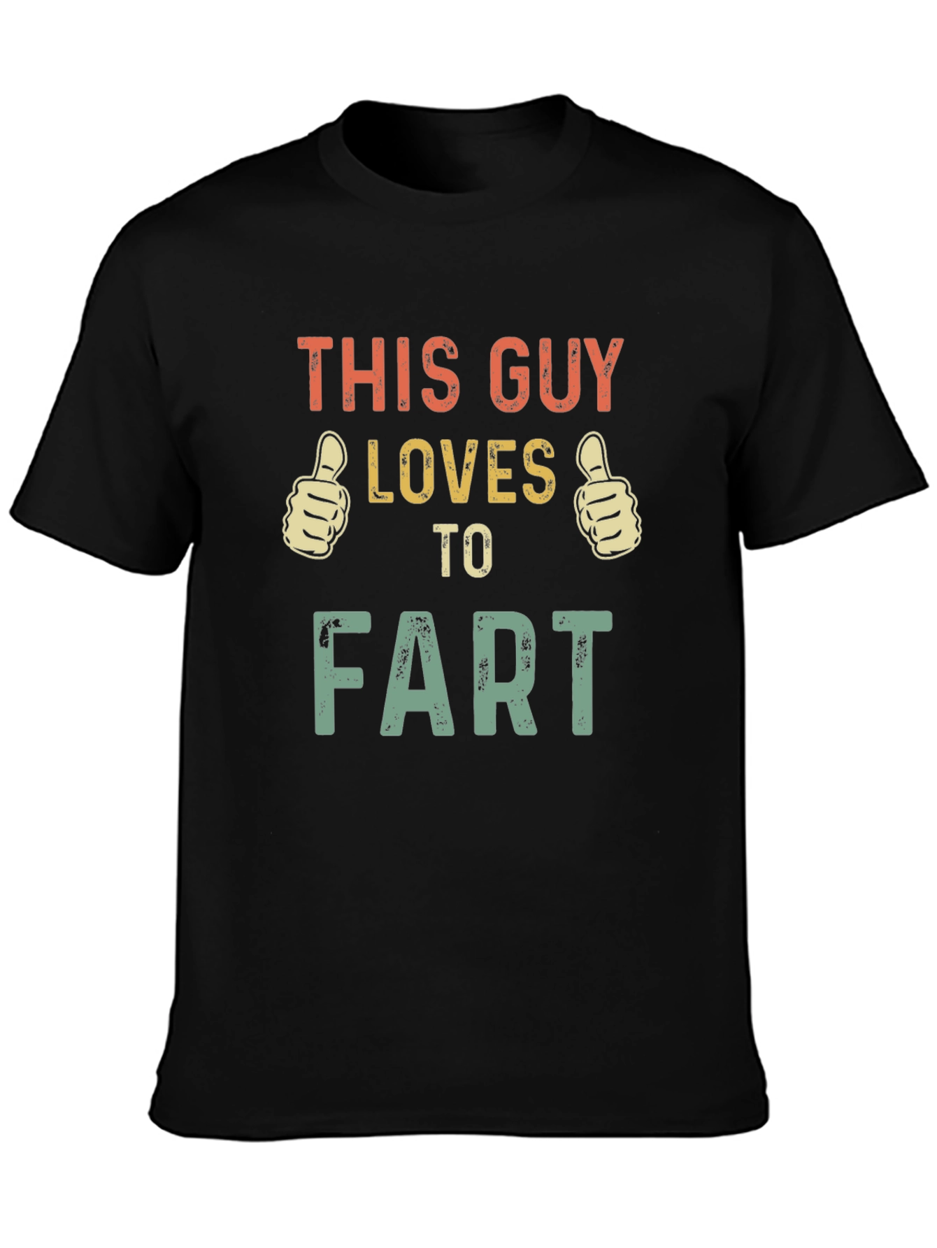 This Guy Loves to Fart T-Shirt Funny Joke Gift