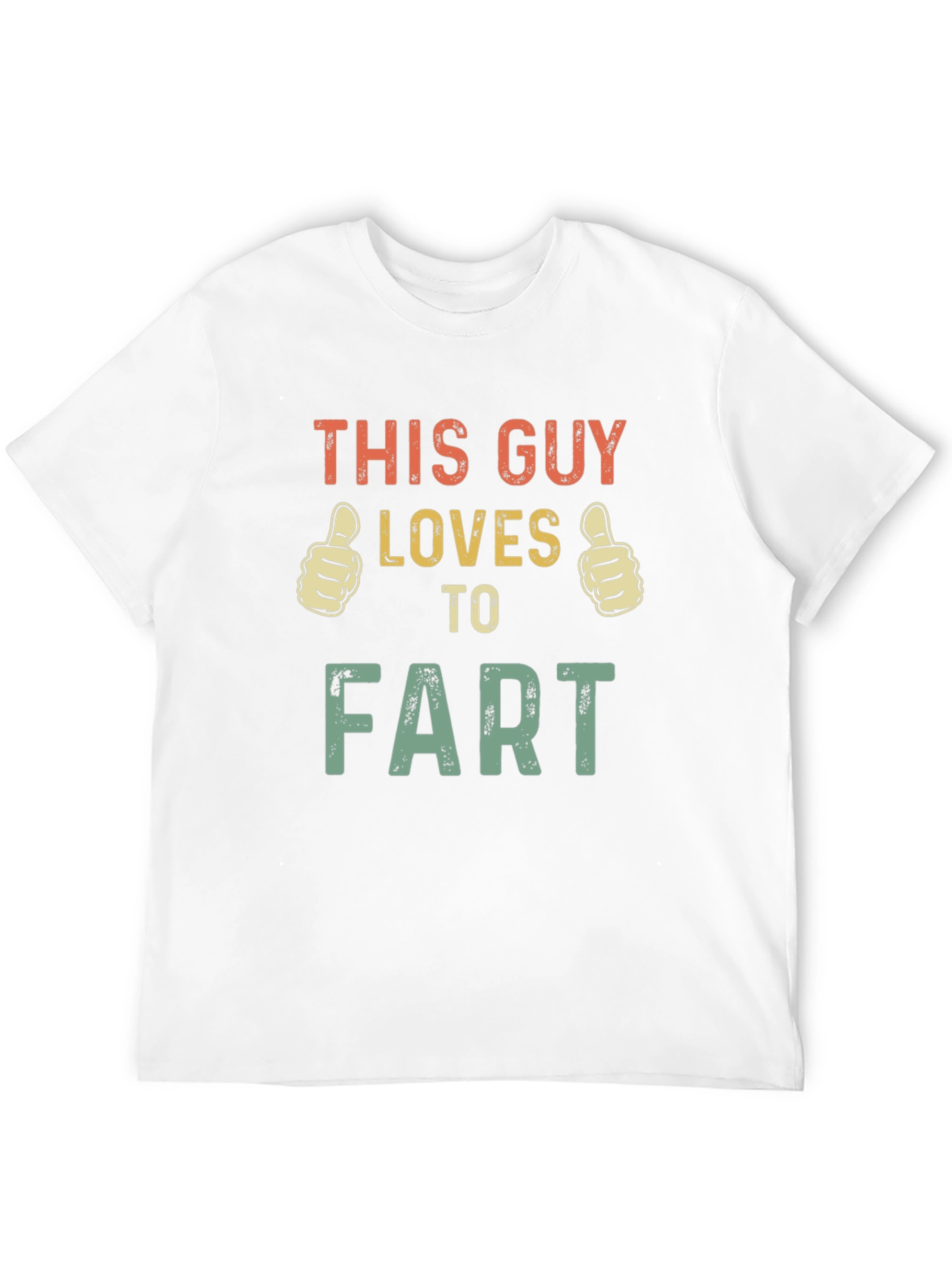 This Guy Loves to Fart T-Shirt Funny Joke Gift