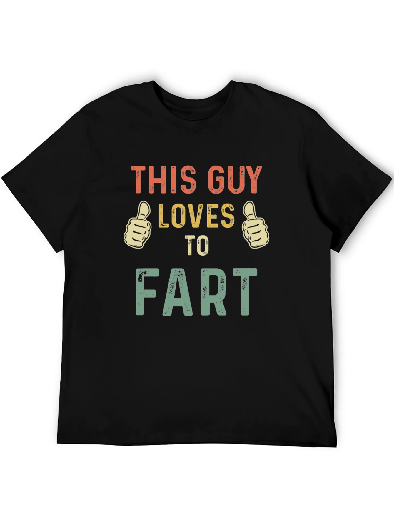This Guy Loves to Fart T-Shirt Funny Joke Gift