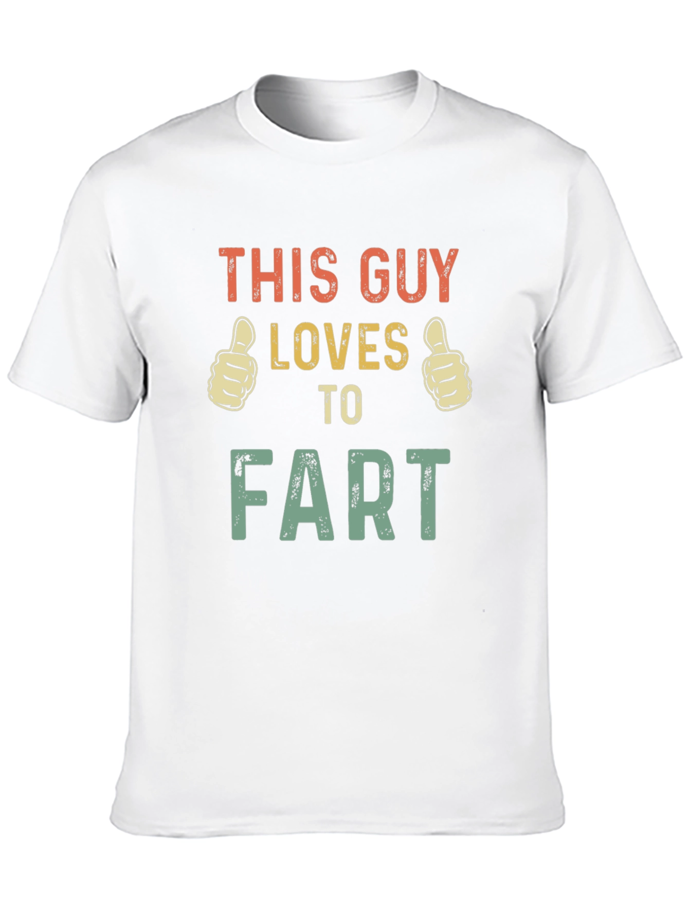 This Guy Loves to Fart T-Shirt Funny Joke Gift