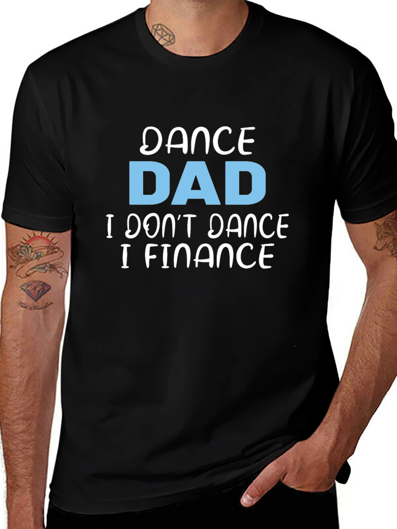Dance Dad Finance Graphic Tee