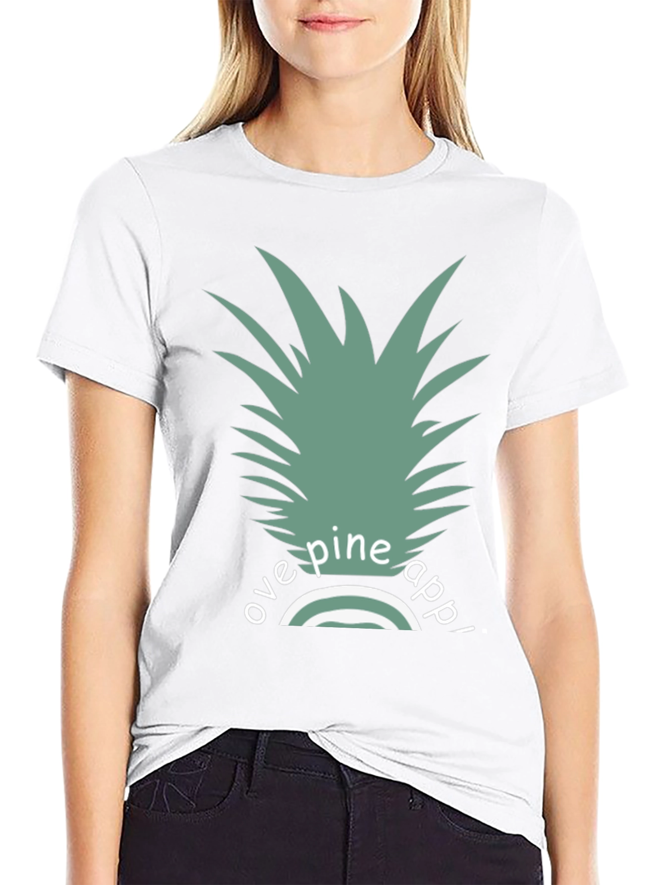 Pineapple Graphic Tee - Tropical Vibe