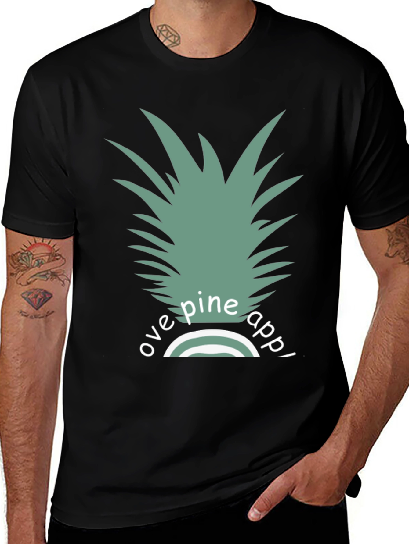Pineapple Graphic Tee - Tropical Vibe