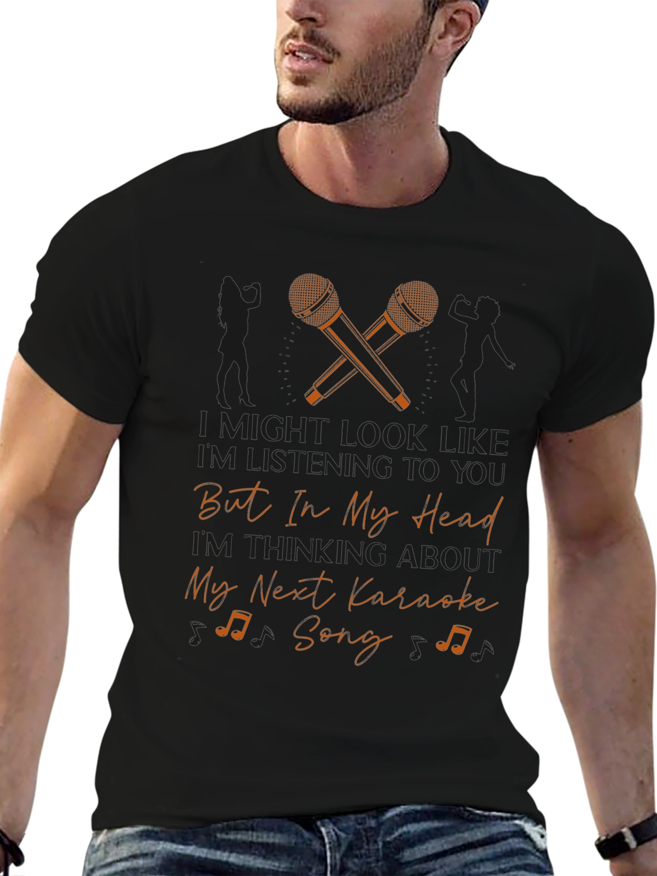Karaoke Lover T-Shirt - Funny Music Tee