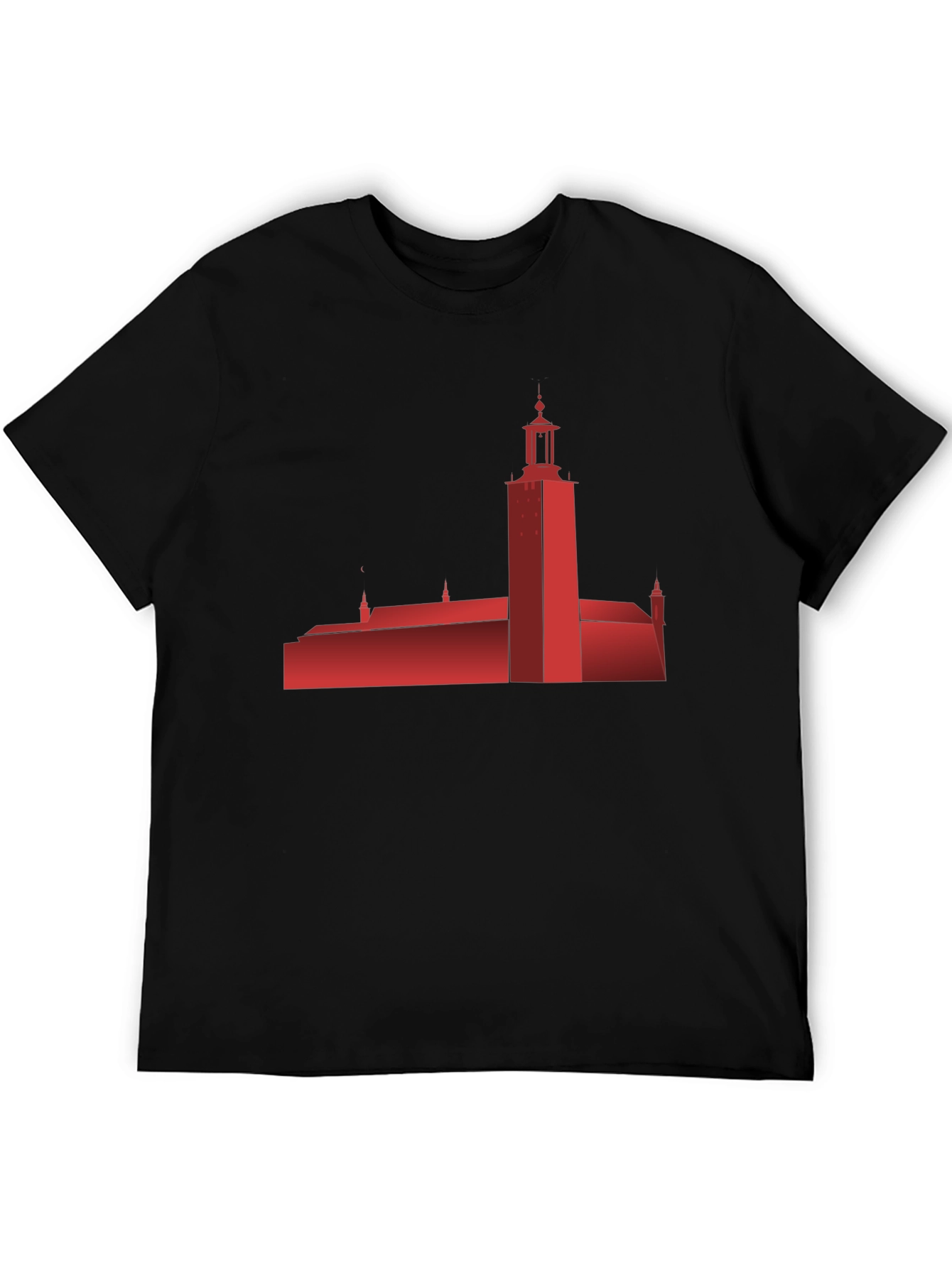 Stockholm City Hall Silhouette T-Shirt