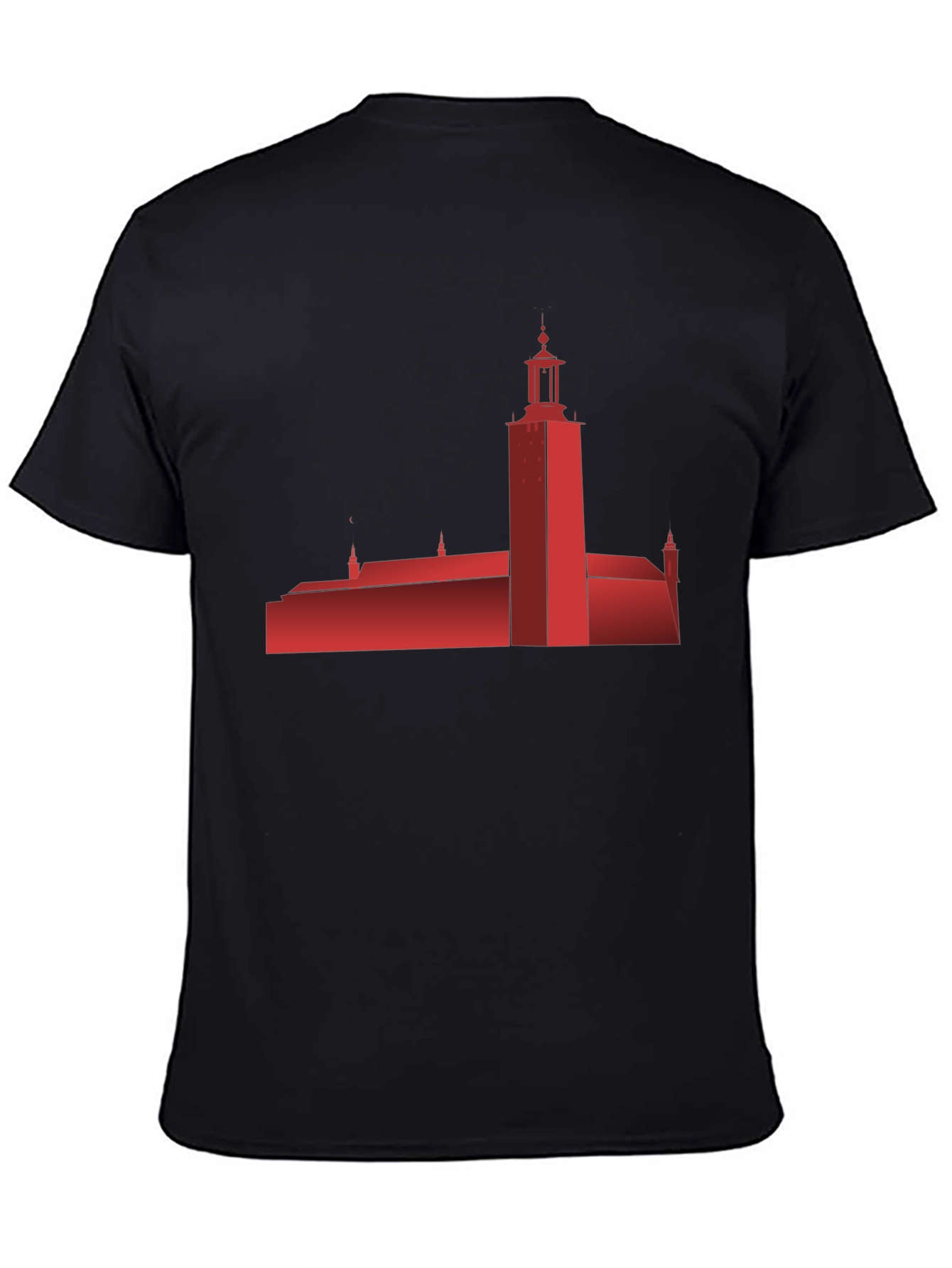 Stockholm City Hall Silhouette T-Shirt