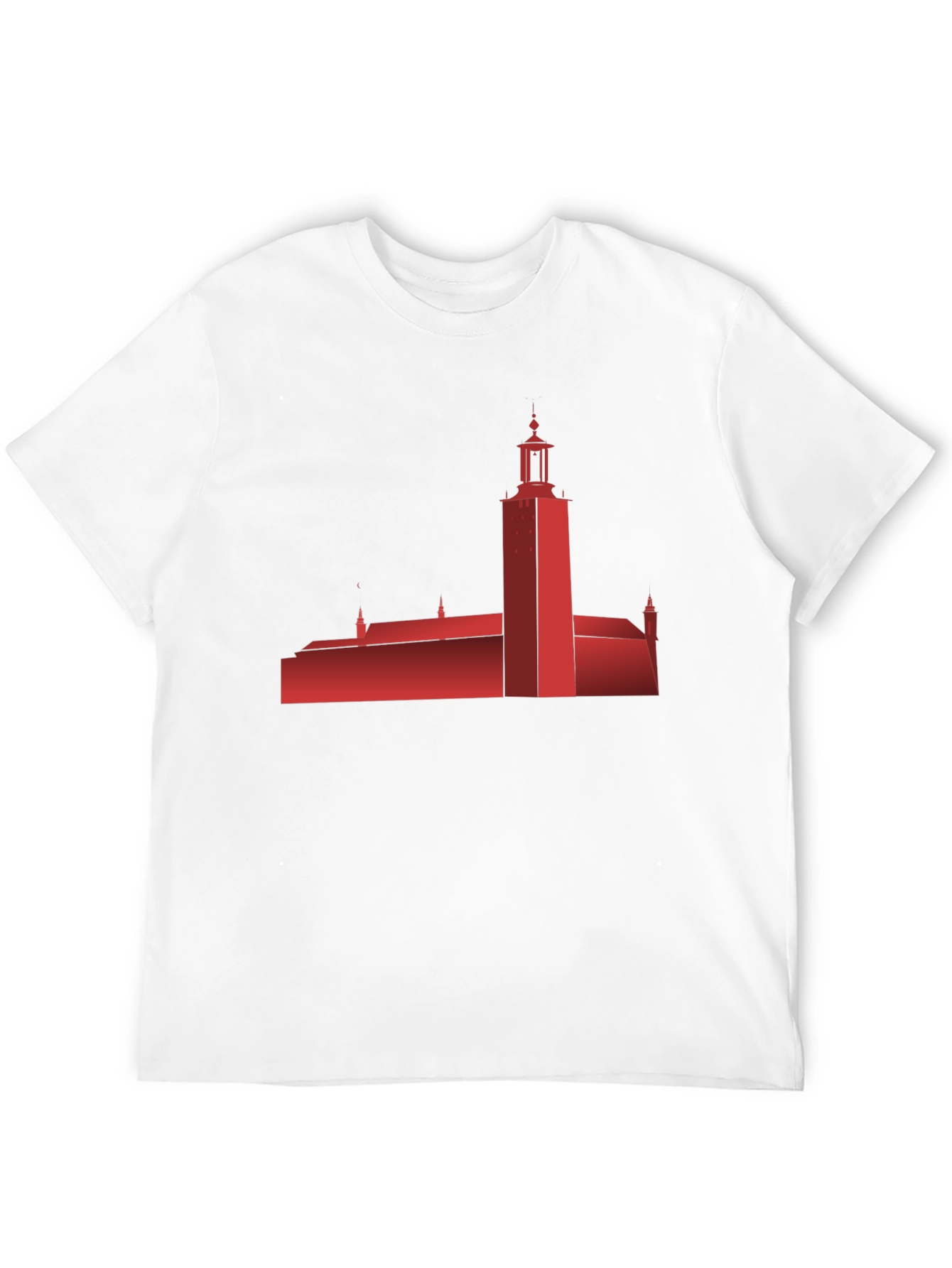 Stockholm City Hall Silhouette T-Shirt