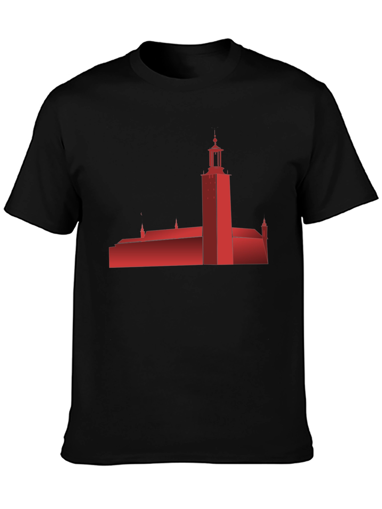 Stockholm City Hall Silhouette T-Shirt