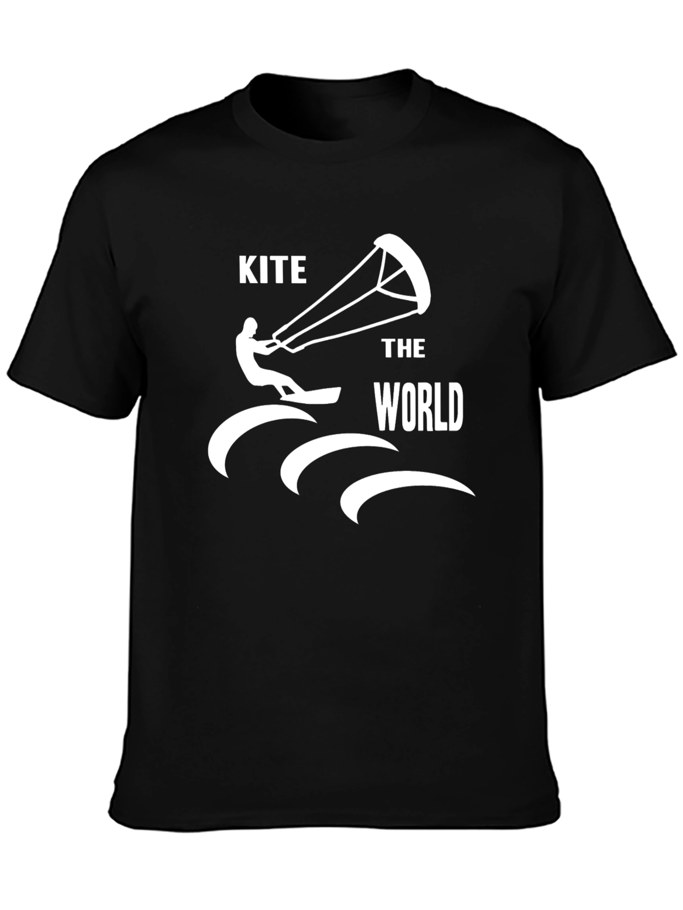 Kite the World T-Shirt - Black