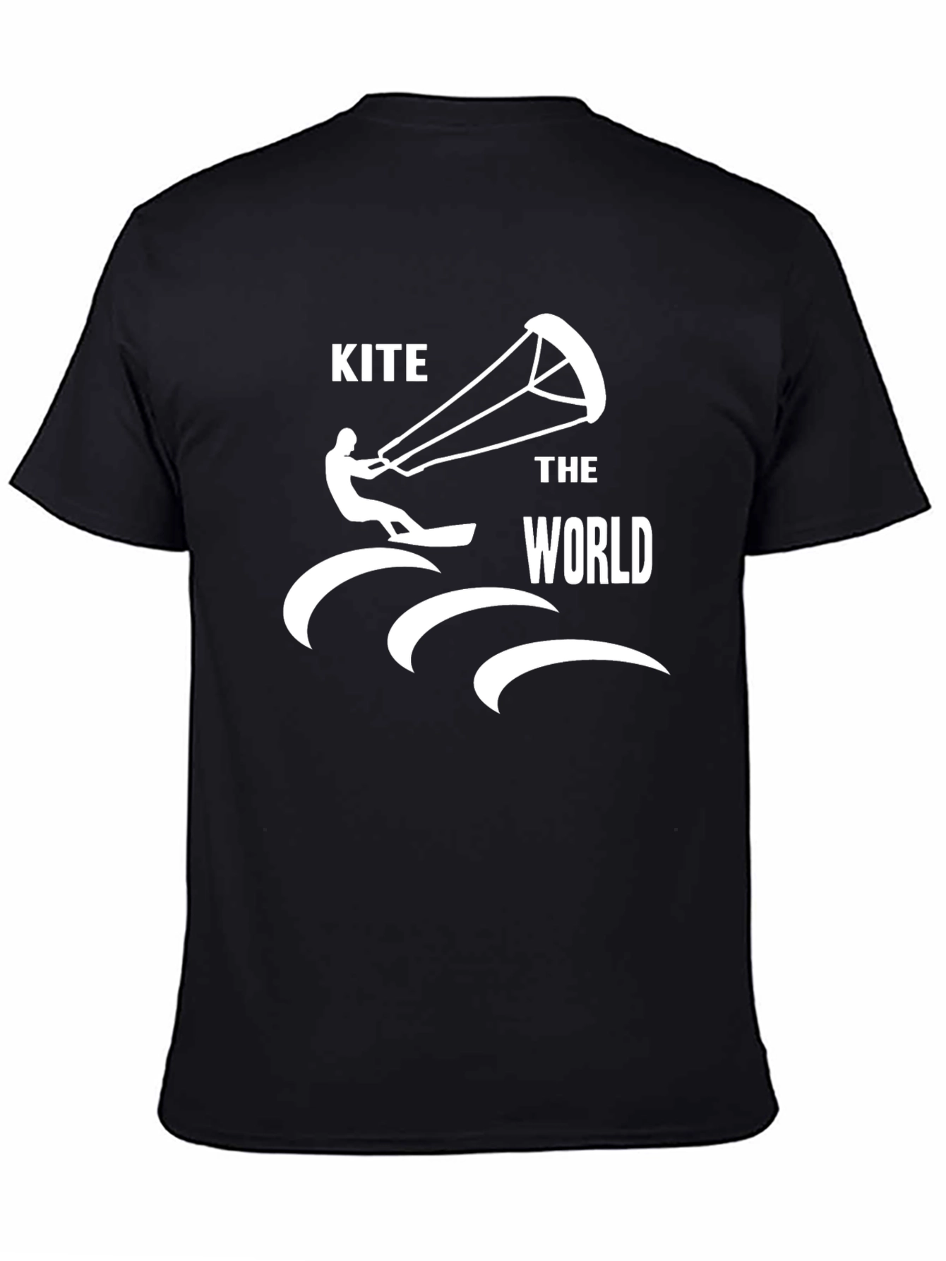 Kite the World T-Shirt - Black
