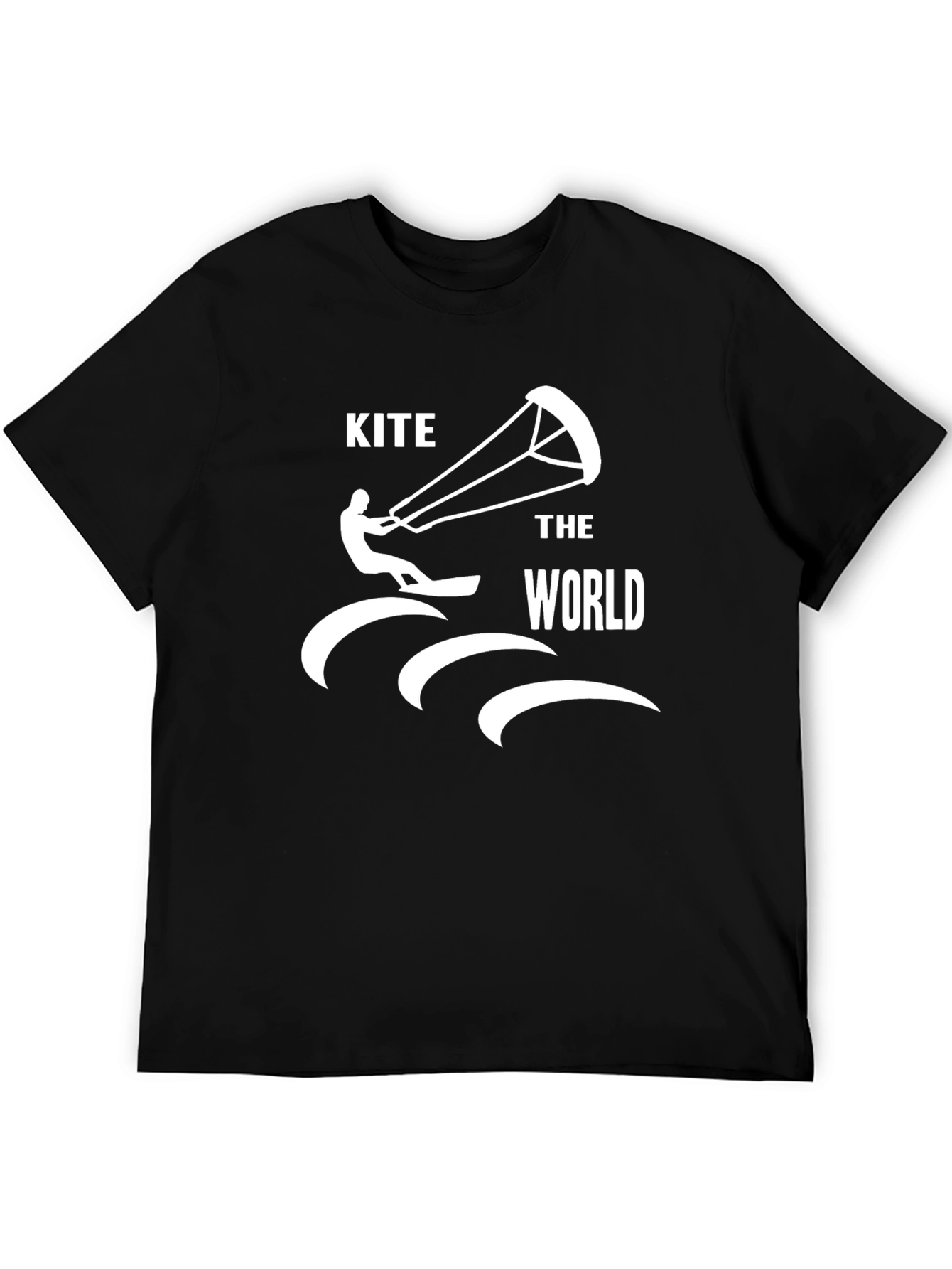 Kite the World T-Shirt - Black