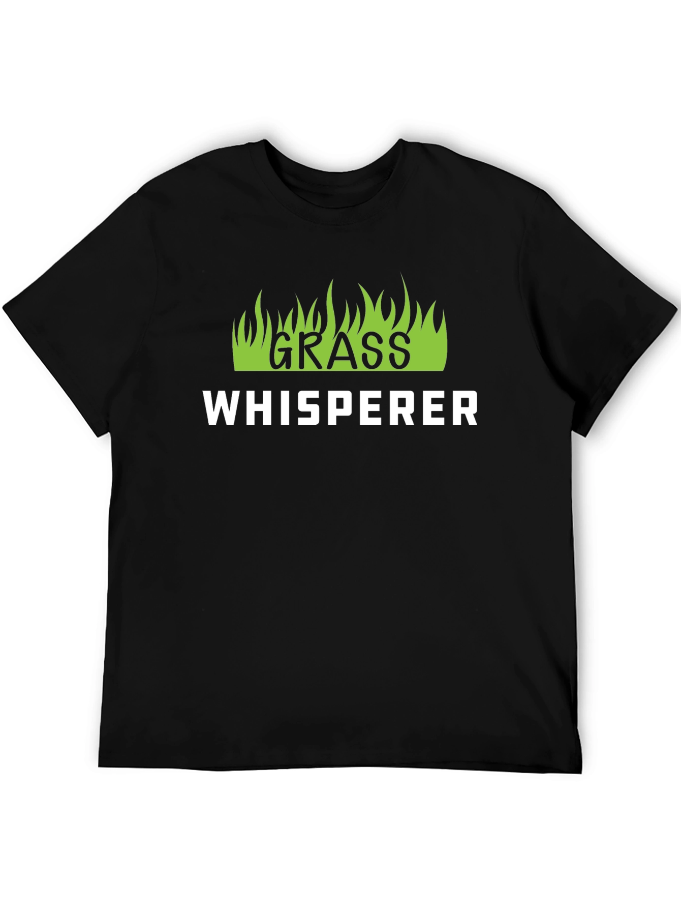 Grass Whisperer Black T-Shirt