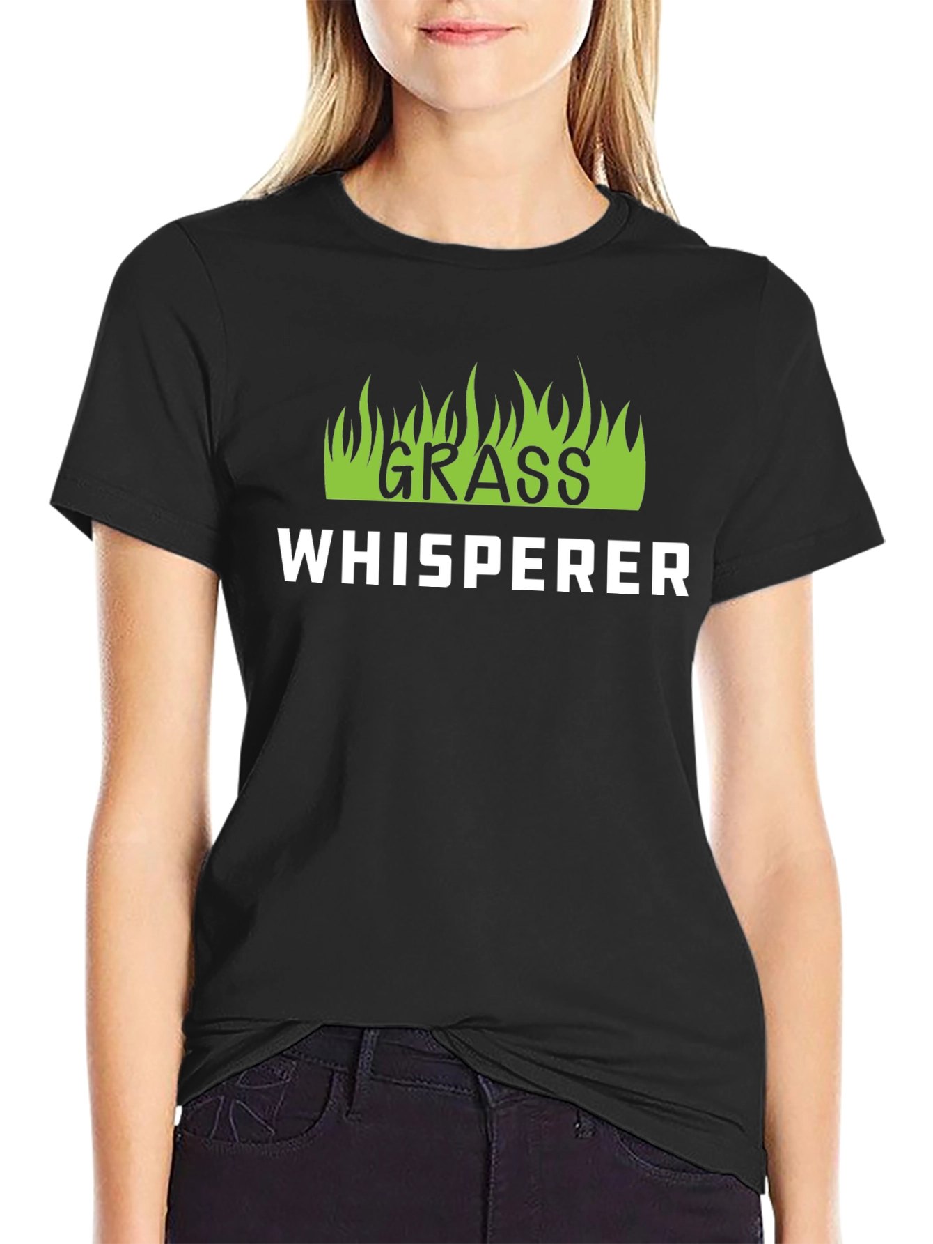Grass Whisperer Black T-Shirt
