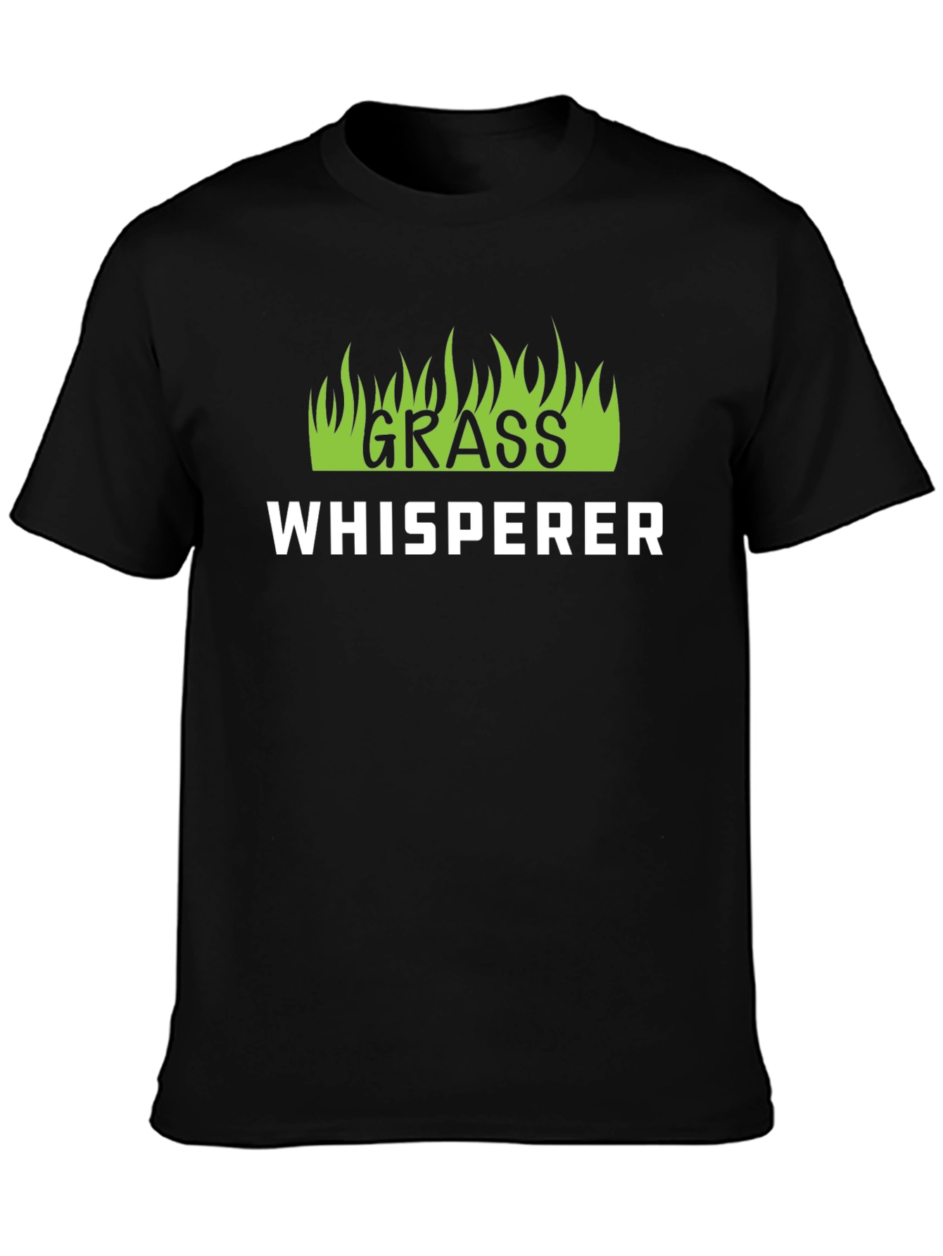 Grass Whisperer Black T-Shirt