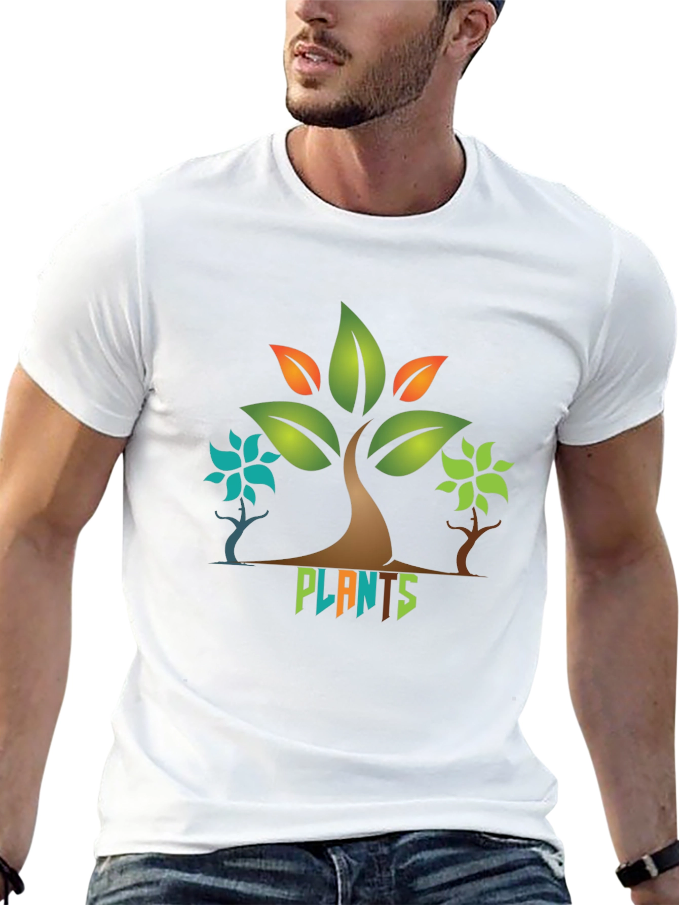Plants Graphic Tee - Nature Lover Apparel