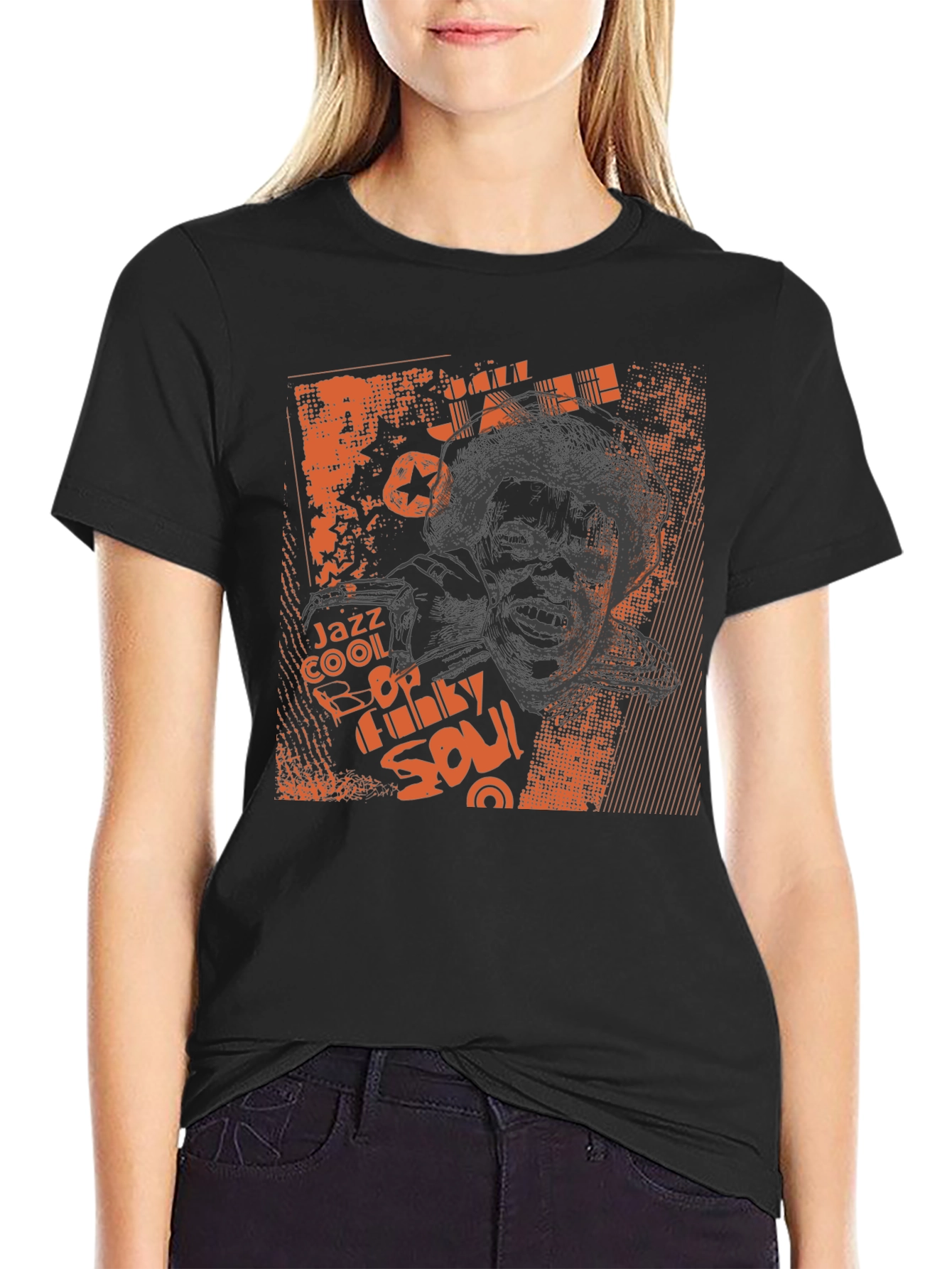 Jazz Cool Funky Soul Graphic T-Shirt